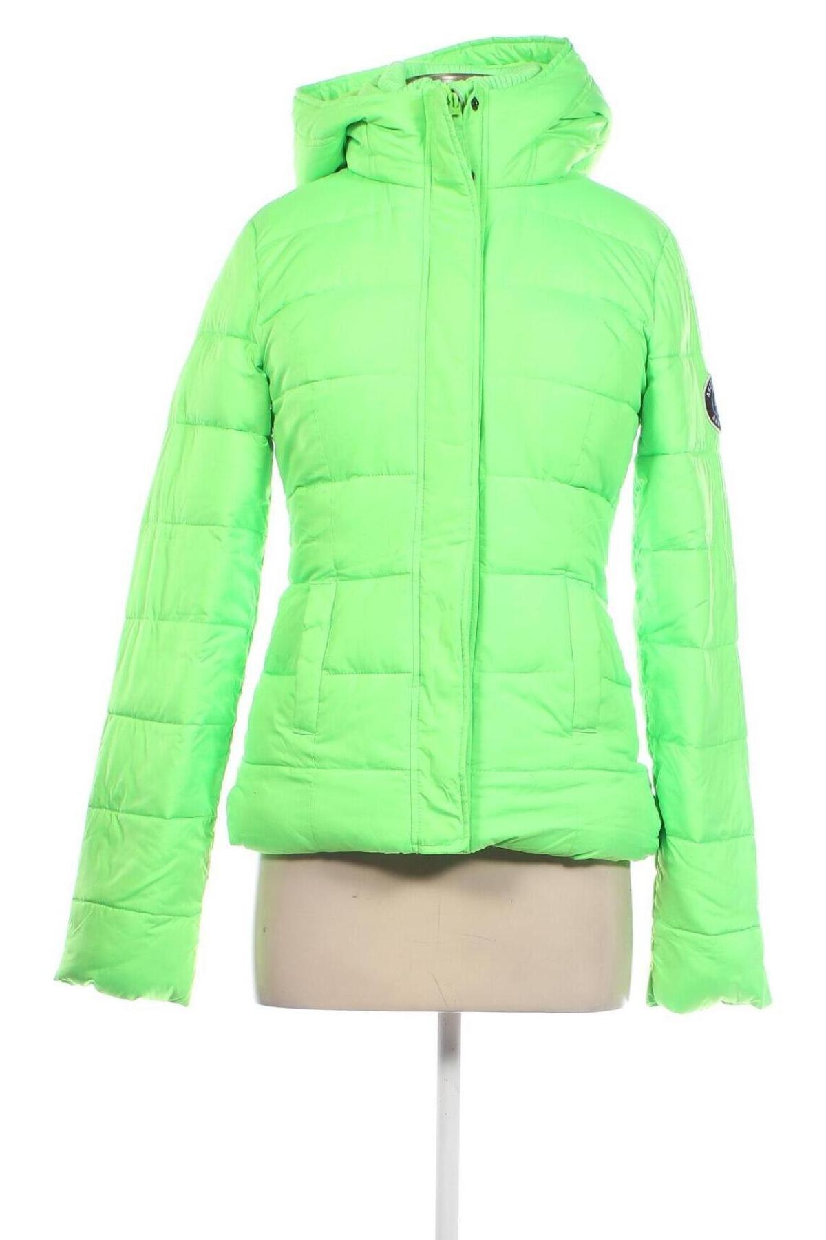 Γυναικείο μπουφάν Abercrombie & Fitch, Μέγεθος S, Χρώμα Πράσινο, Τιμή 50,23 €