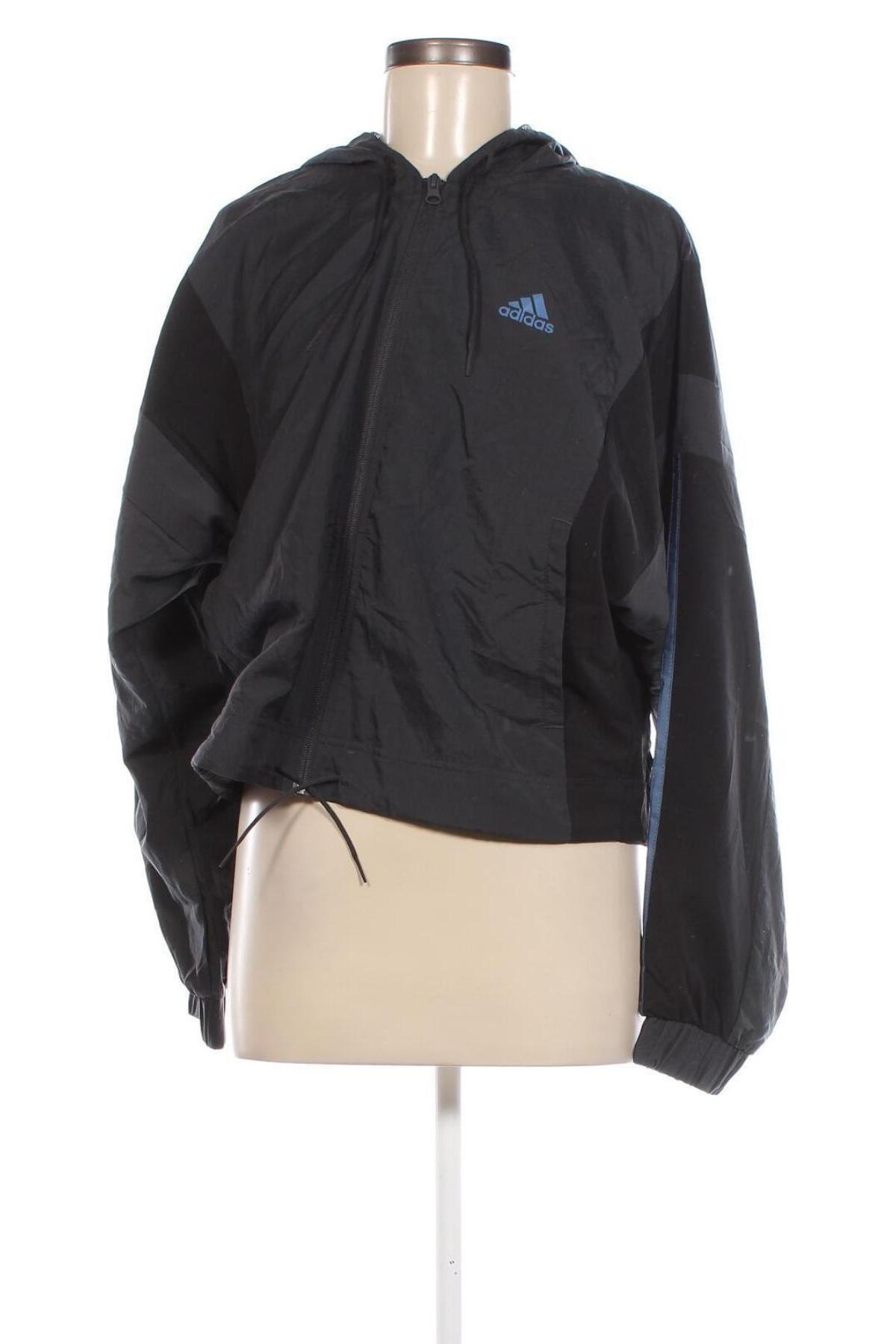 Damenjacke Adidas, Größe S, Farbe Schwarz, Preis 73,43 €