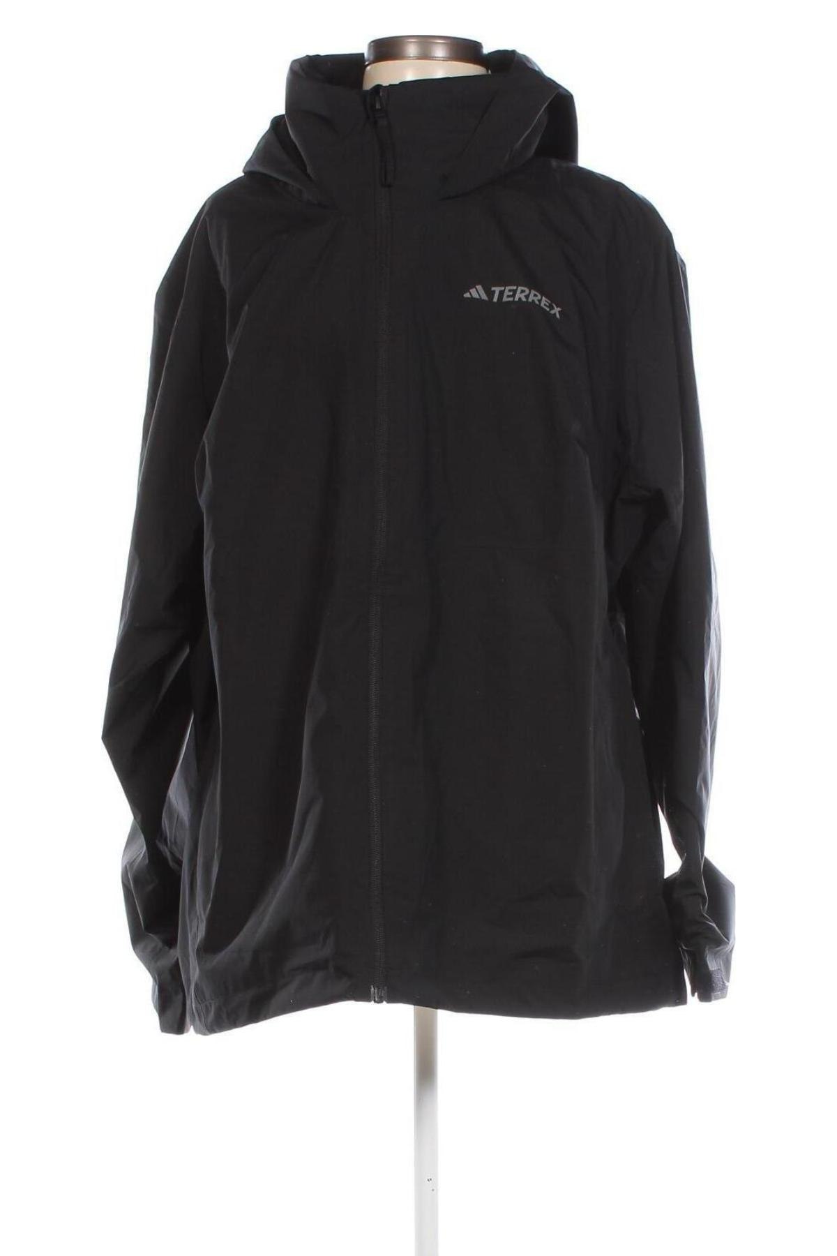 Γυναικείο μπουφάν Adidas, Μέγεθος XXL, Χρώμα Μαύρο, Τιμή 71,45 €