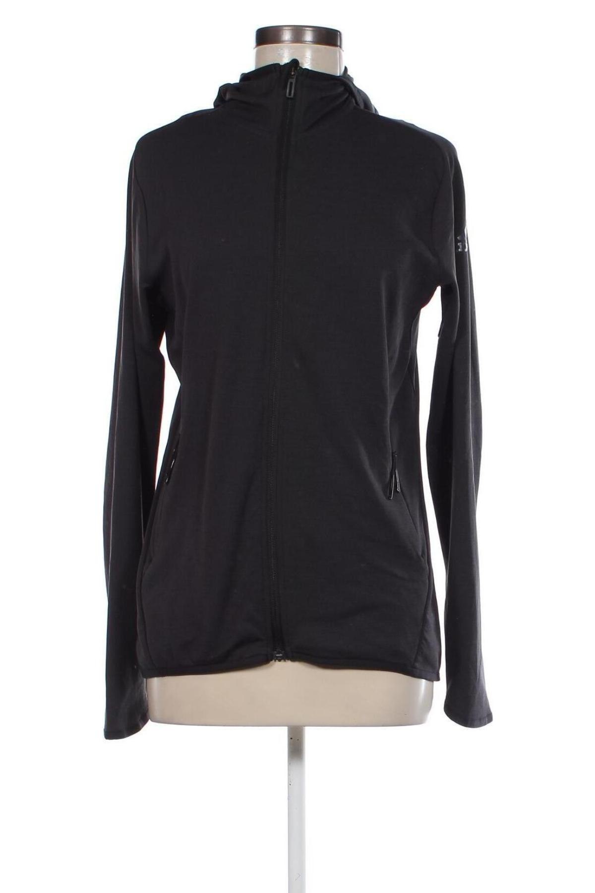Γυναικείο μπουφάν Adidas, Μέγεθος M, Χρώμα Μαύρο, Τιμή 21,34 €