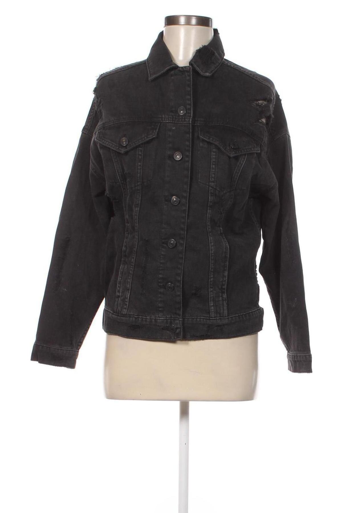 Γυναικείο μπουφάν American Eagle, Μέγεθος XXS, Χρώμα Μαύρο, Τιμή 14,85 €