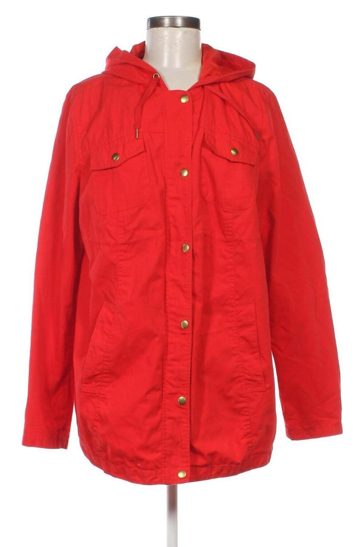 Γυναικείο μπουφάν Bpc Bonprix Collection, Μέγεθος XL, Χρώμα Κόκκινο, Τιμή 16,63 €