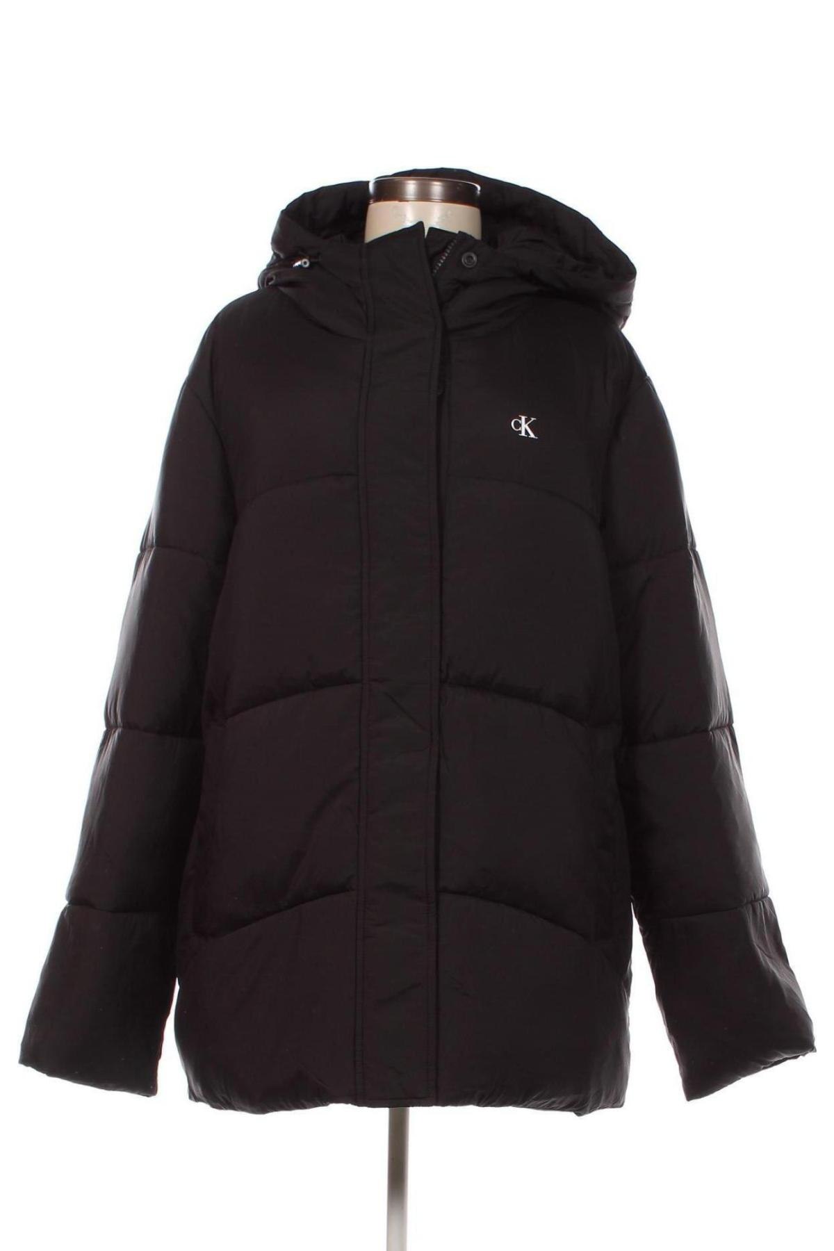 Γυναικείο μπουφάν Calvin Klein, Μέγεθος L, Χρώμα Μαύρο, Τιμή 152,27 €