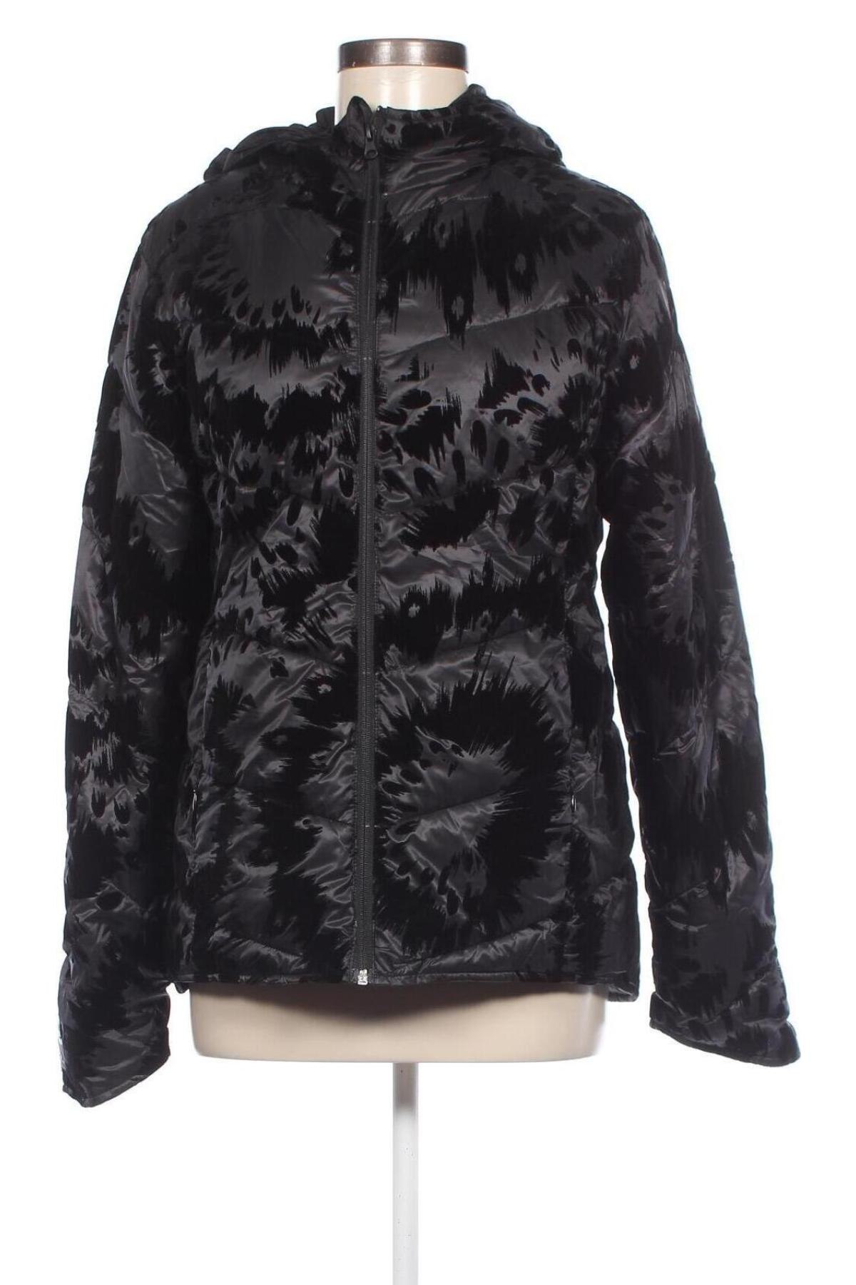 Γυναικείο μπουφάν Desigual, Μέγεθος L, Χρώμα Μαύρο, Τιμή 57,55 €