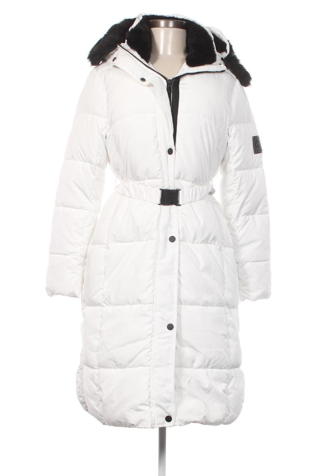 Γυναικείο μπουφάν Desigual, Μέγεθος XS, Χρώμα Λευκό, Τιμή 88,79 €