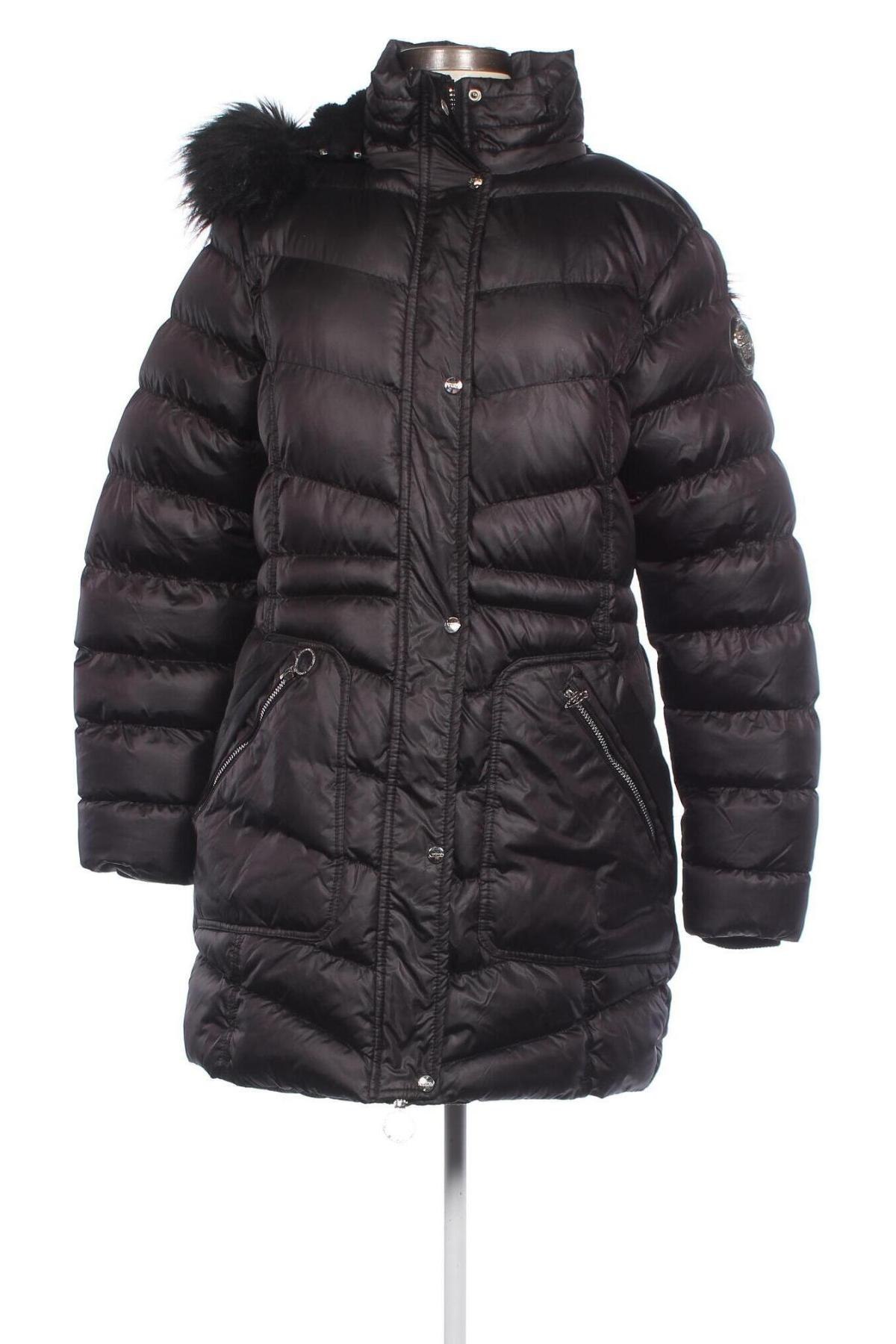 Γυναικείο μπουφάν Geographical Norway, Μέγεθος L, Χρώμα Μαύρο, Τιμή 127,65 €