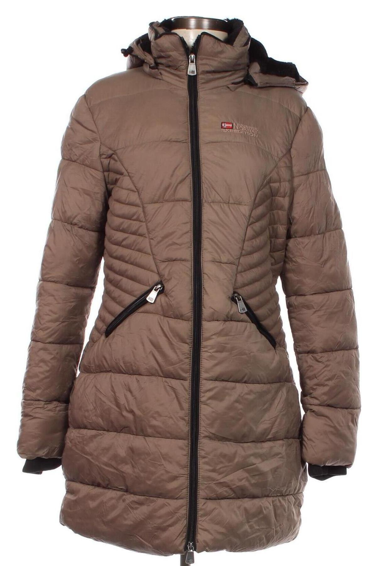 Geacă de femei Geographical Norway, Mărime M, Culoare Maro, Preț 585,53 Lei