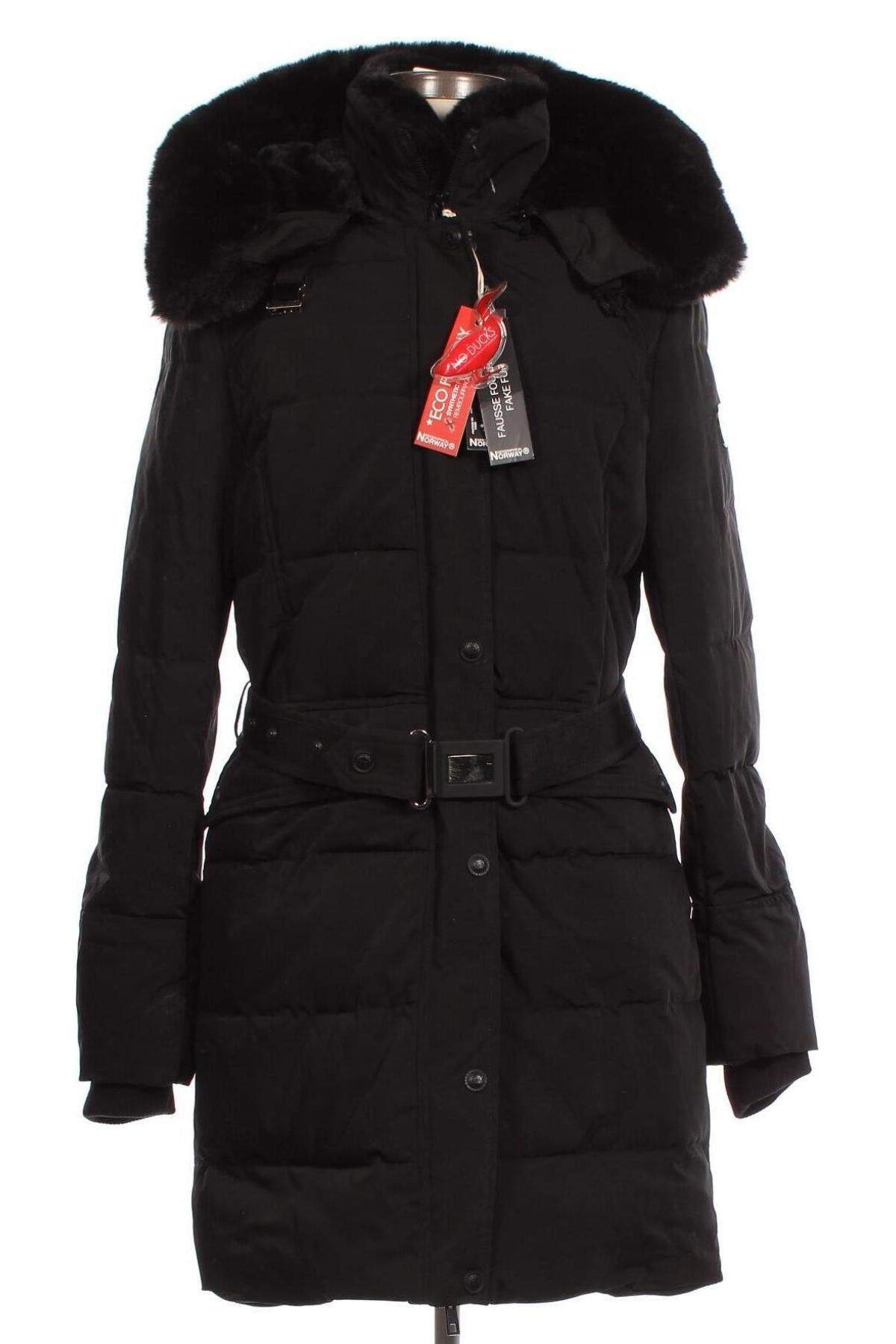 Γυναικείο μπουφάν Geographical Norway, Μέγεθος 3XL, Χρώμα Μαύρο, Τιμή 186,57 €