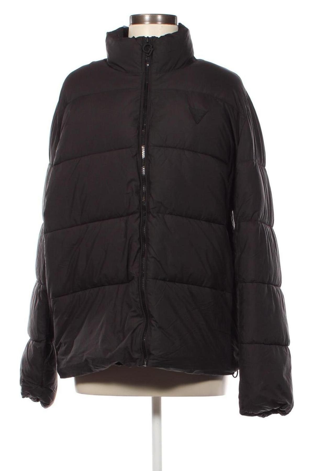 Γυναικείο μπουφάν Guess, Μέγεθος XL, Χρώμα Μαύρο, Τιμή 88,79 €
