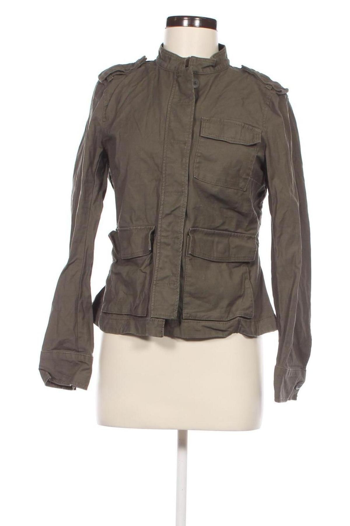 Γυναικείο μπουφάν H&M, Μέγεθος M, Χρώμα Πράσινο, Τιμή 16,63 €