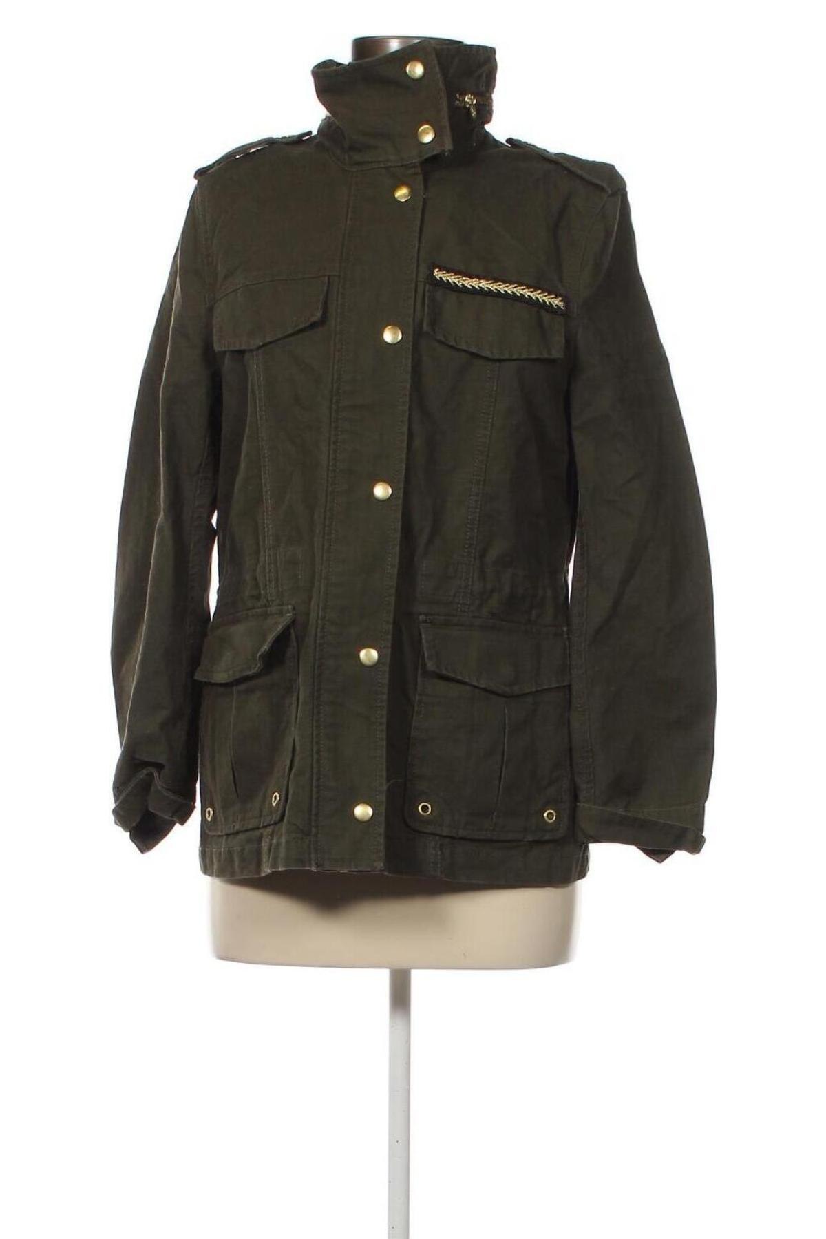 Dámska bunda  H&M, Veľkosť S, Farba Zelená, Cena  11,06 €