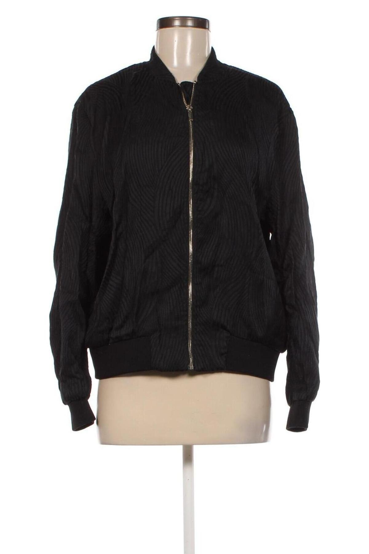Dámská bunda  H&M, Velikost L, Barva Černá, Cena  383,00 Kč