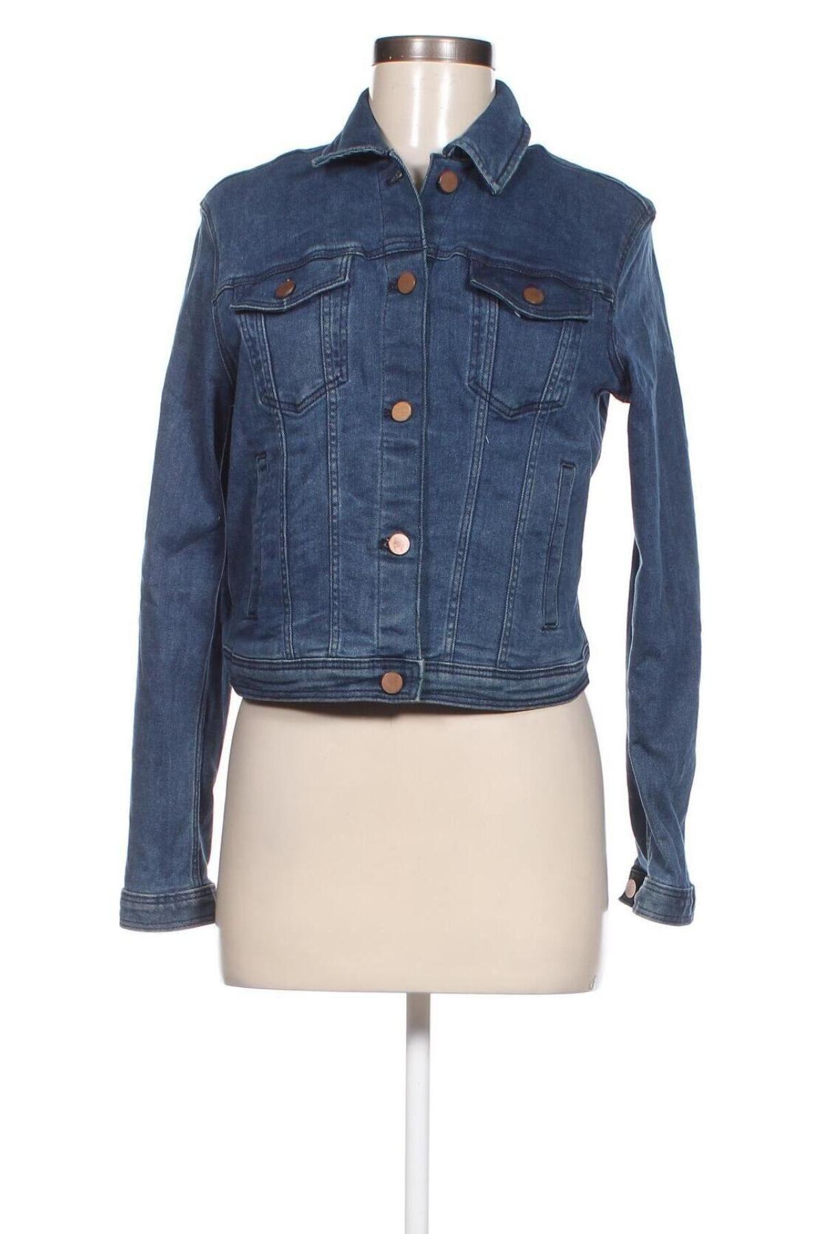 Γυναικείο μπουφάν H&M Divided, Μέγεθος L, Χρώμα Μπλέ, Τιμή 10,85 €