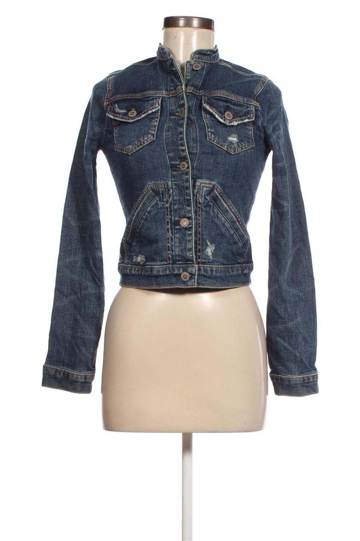 Damenjacke Hollister, Größe XS, Farbe Blau, Preis 16,70 €