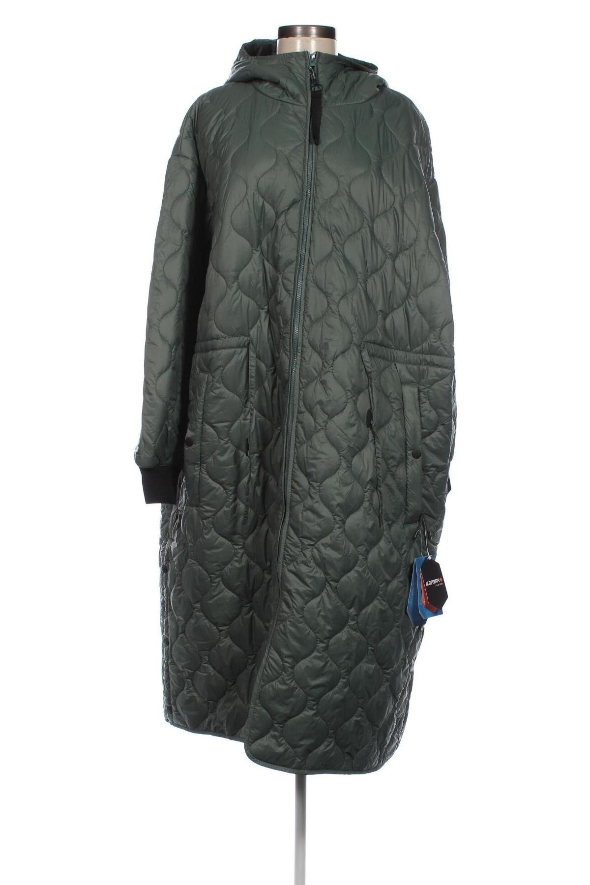 Γυναικείο μπουφάν Icepeak, Μέγεθος XL, Χρώμα Πράσινο, Τιμή 88,79 €