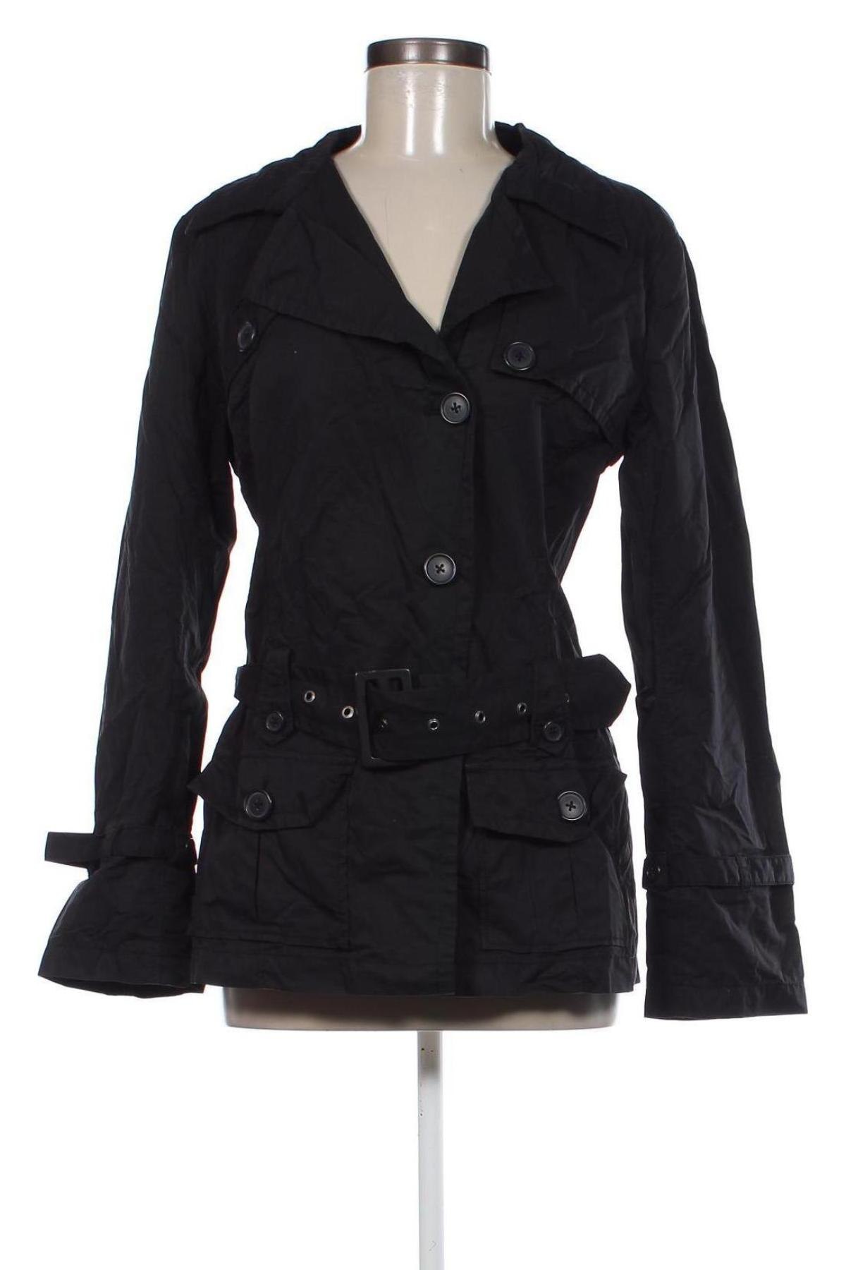 Γυναικείο μπουφάν In Wear, Μέγεθος M, Χρώμα Μαύρο, Τιμή 27,53 €