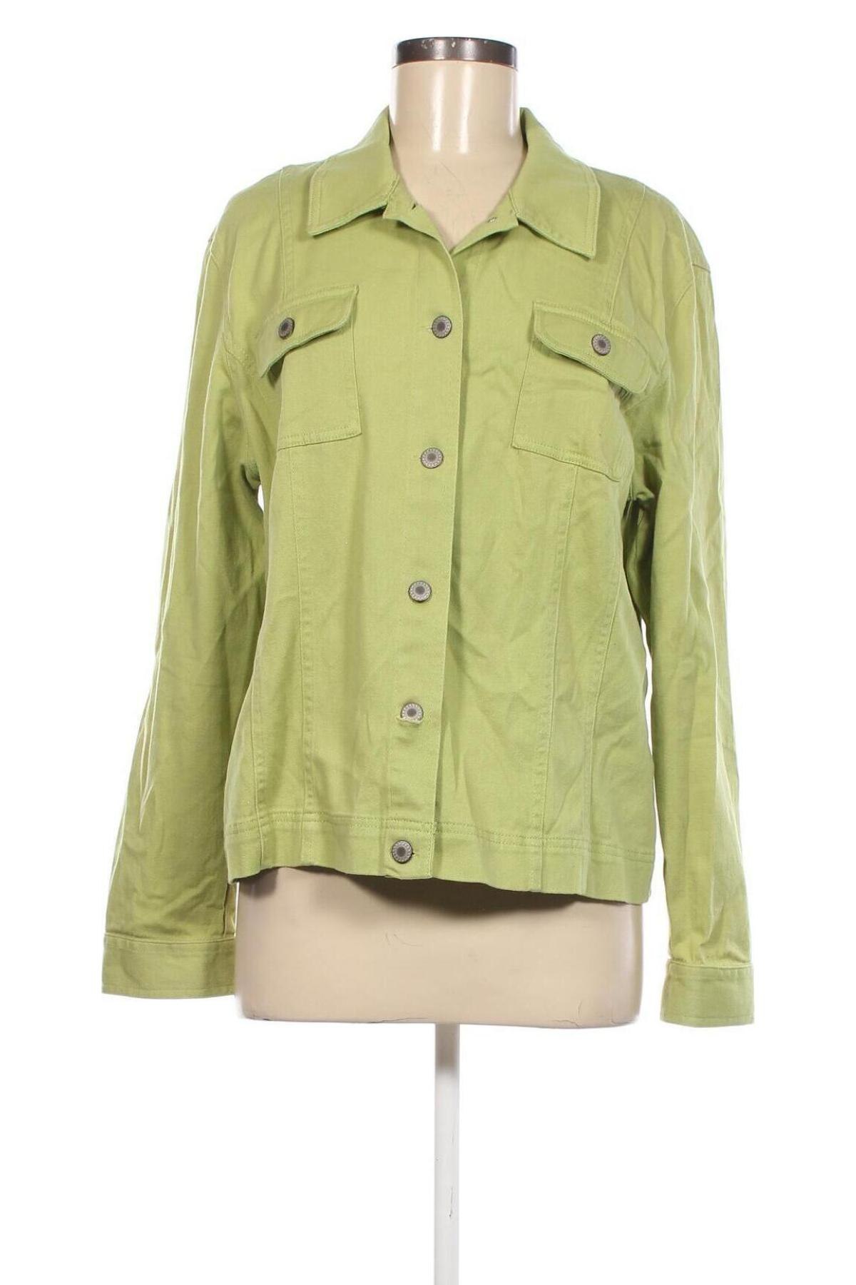 Damenjacke JM Collection, Größe L, Farbe Grün, Preis 13,57 €