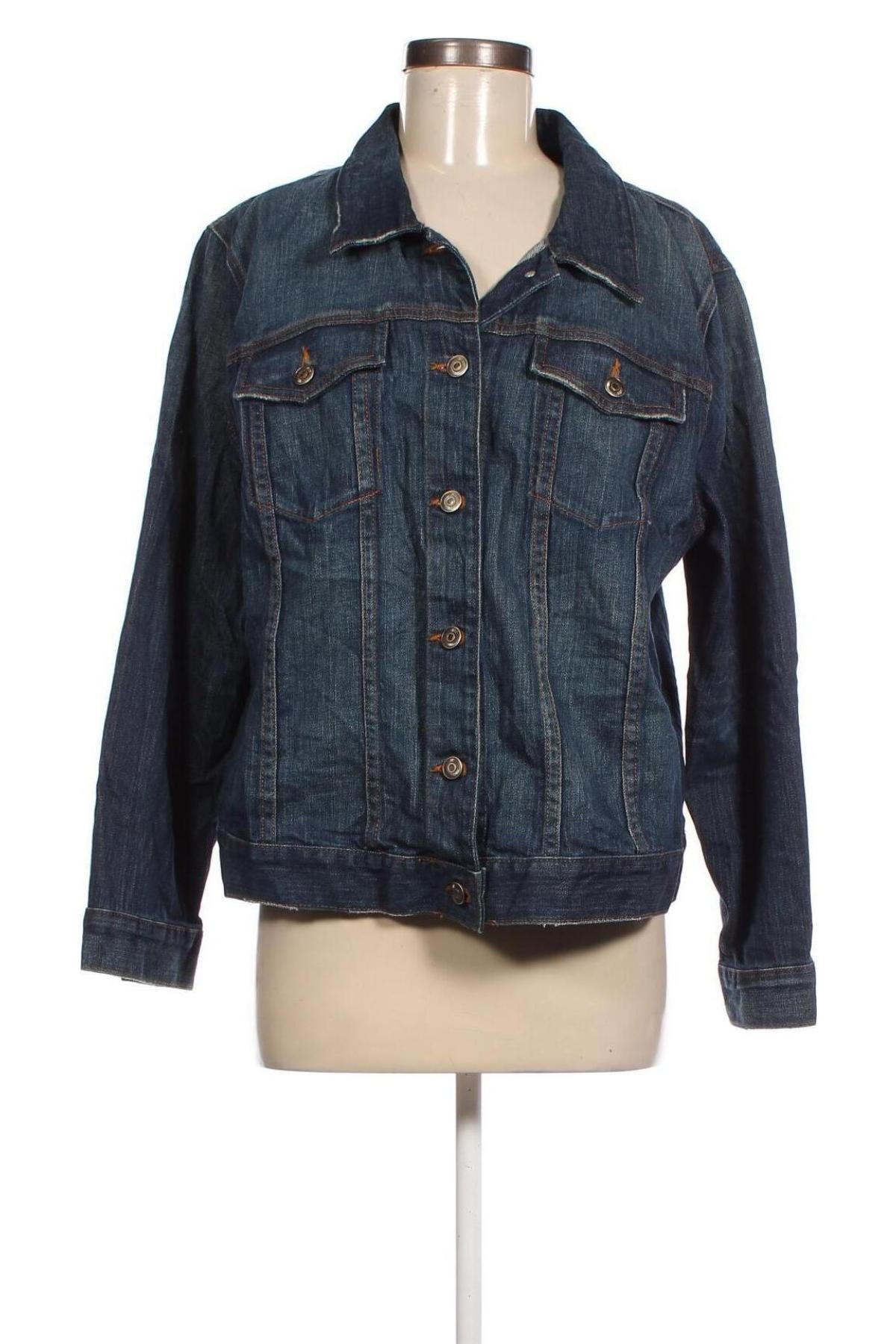 Γυναικείο μπουφάν Karen Kane, Μέγεθος XL, Χρώμα Μπλέ, Τιμή 30,28 €