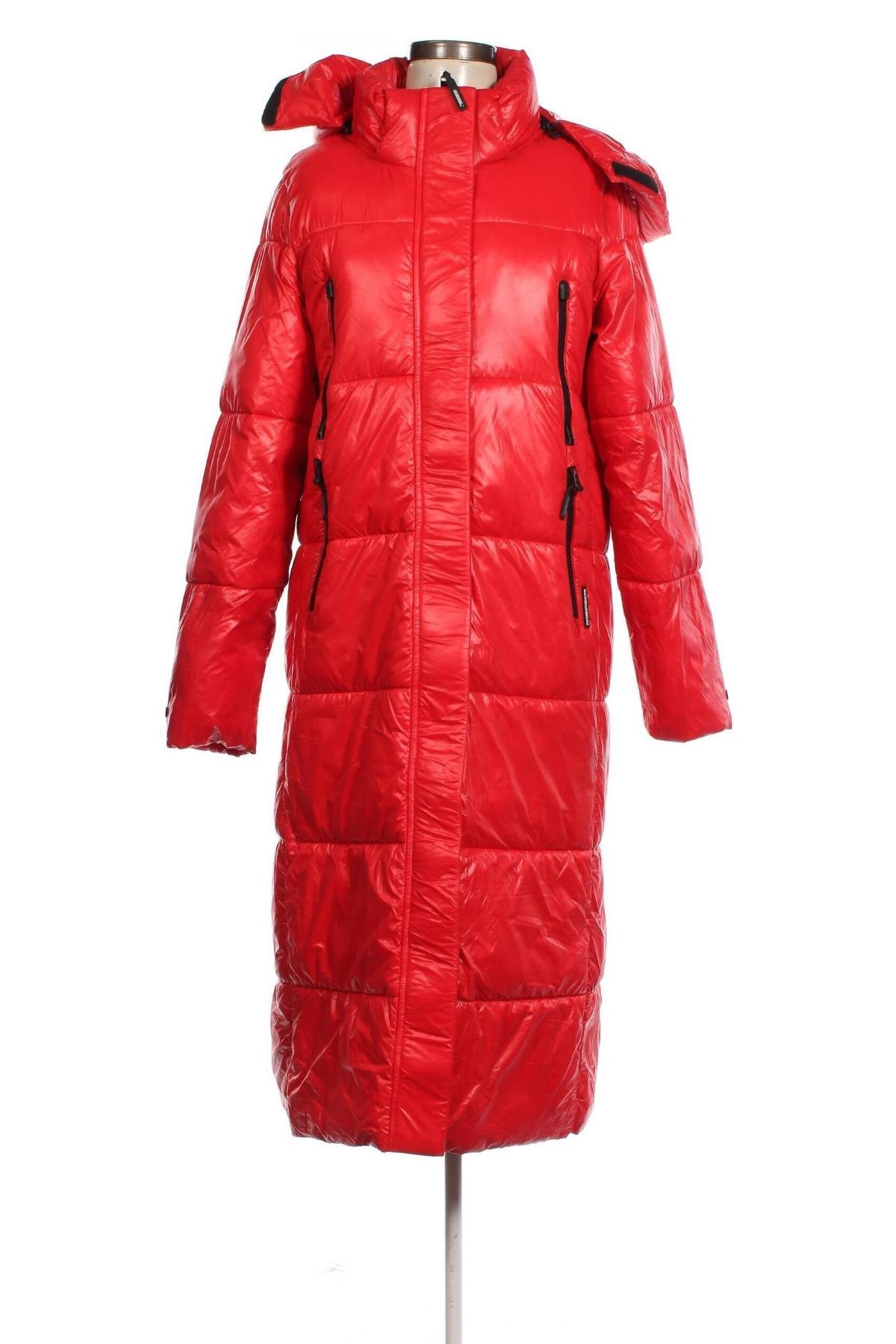 Γυναικείο μπουφάν Khujo, Μέγεθος M, Χρώμα Κόκκινο, Τιμή 95,62 €