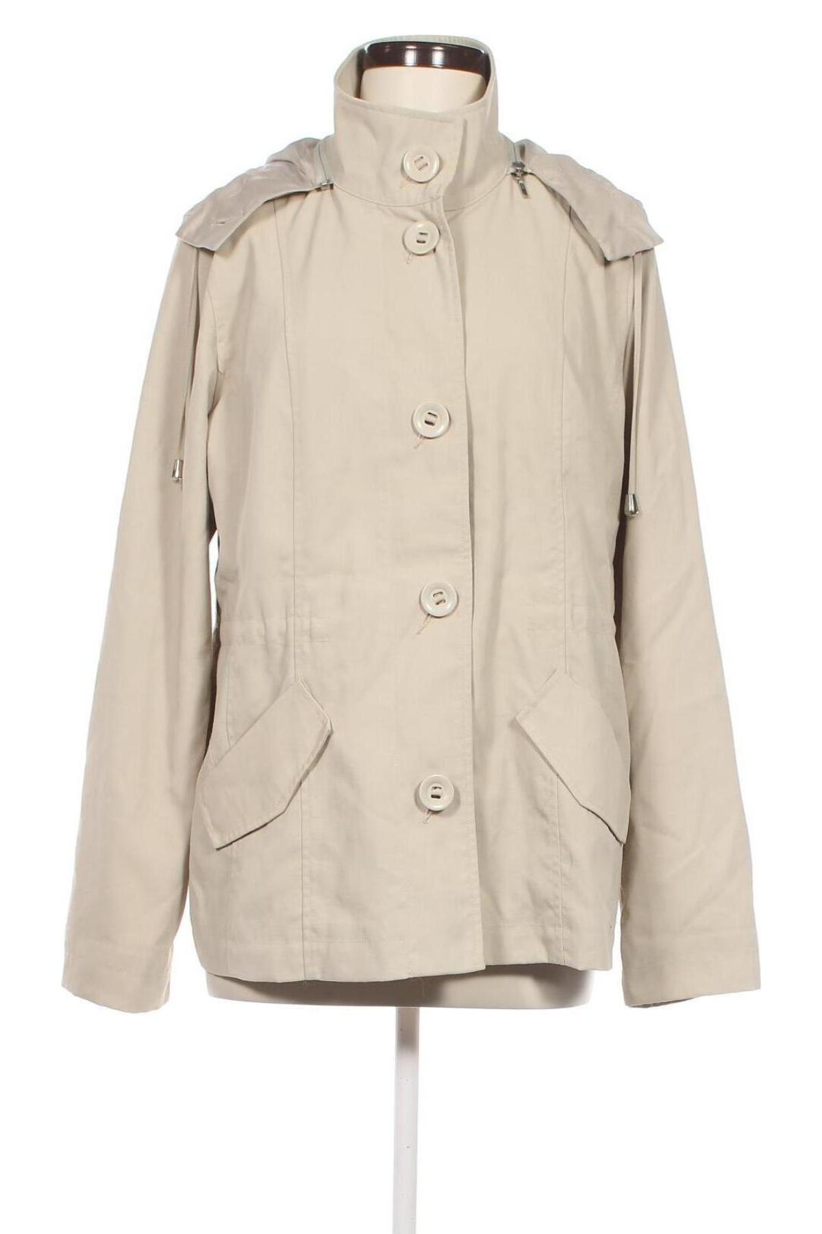 Γυναικείο μπουφάν Marks & Spencer, Μέγεθος XL, Χρώμα Εκρού, Τιμή 15,22 €