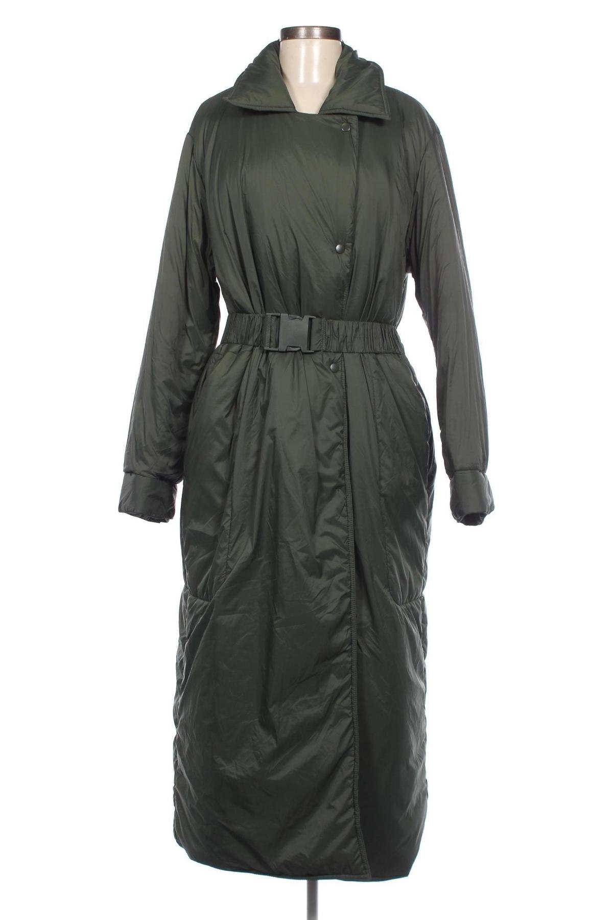 Γυναικείο μπουφάν Object, Μέγεθος L, Χρώμα Πράσινο, Τιμή 53,20 €