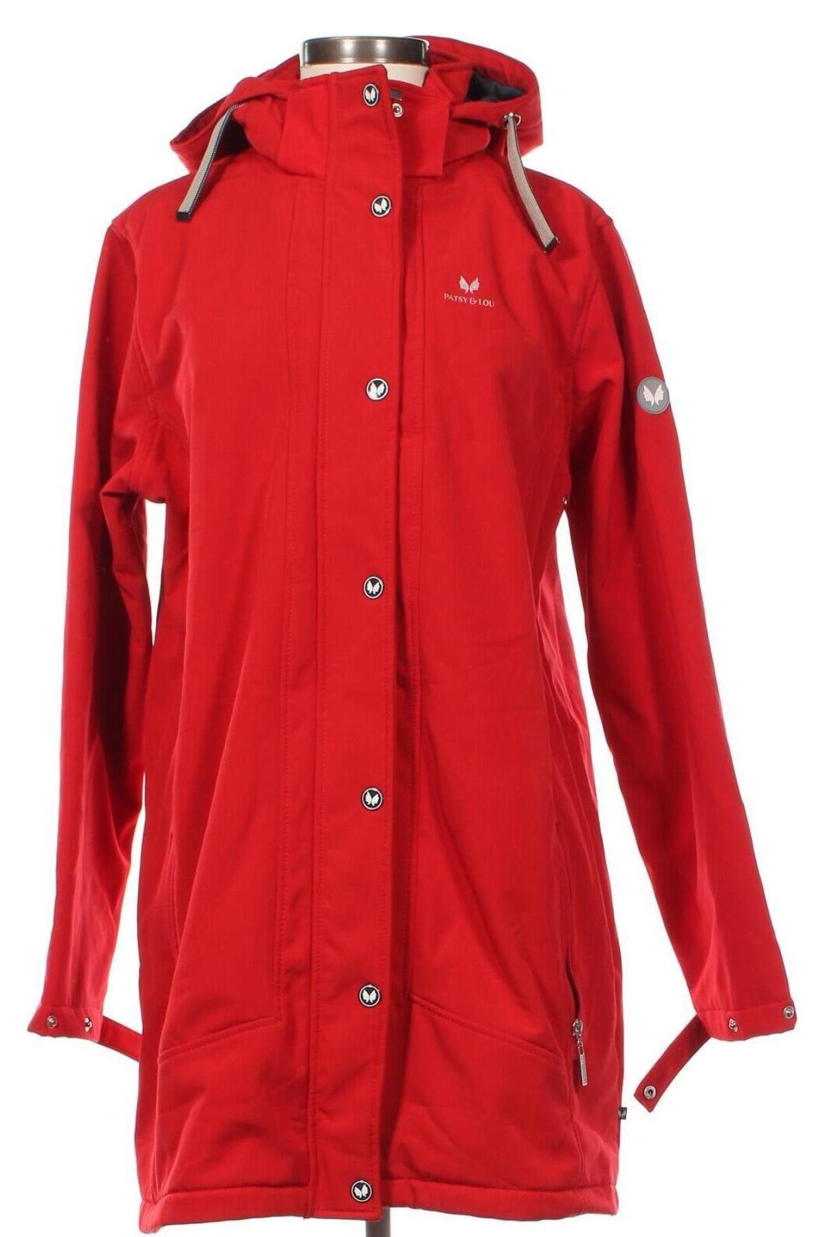 Γυναικείο μπουφάν Patsy & Lou, Μέγεθος XL, Χρώμα Κόκκινο, Τιμή 25,24 €