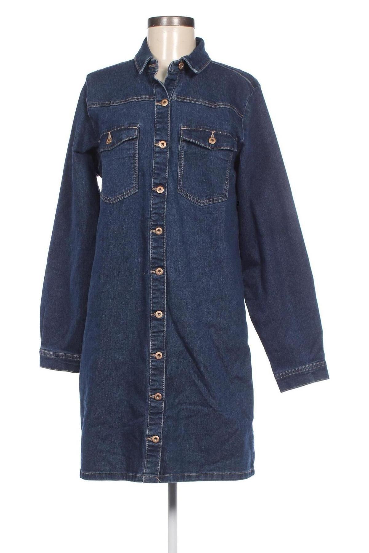 Γυναικείο μπουφάν Pieces, Μέγεθος XL, Χρώμα Μπλέ, Τιμή 12,62 €