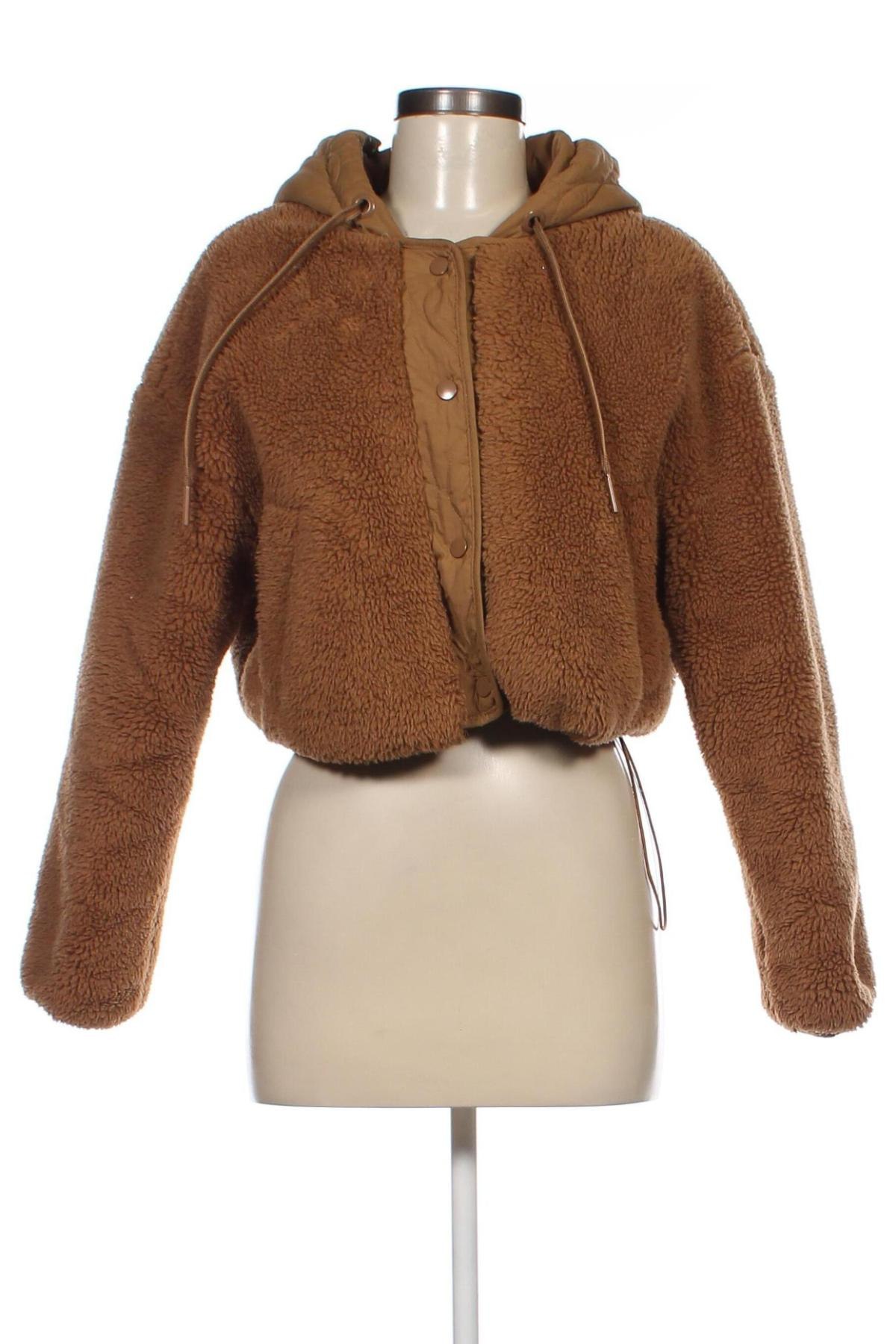 Γυναικείο μπουφάν Pull&Bear, Μέγεθος M, Χρώμα Καφέ, Τιμή 21,90 €