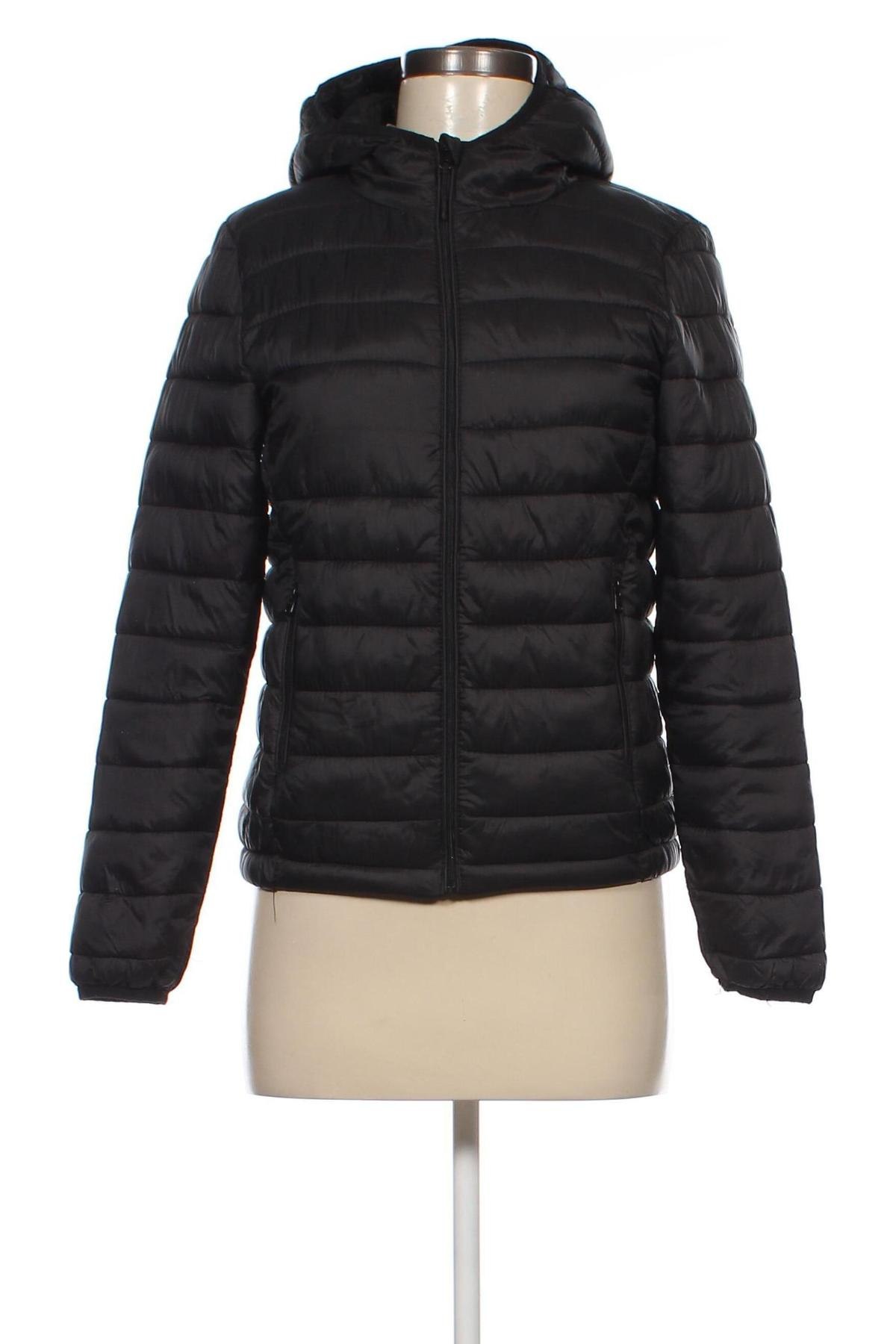 Γυναικείο μπουφάν Pull&Bear, Μέγεθος S, Χρώμα Μαύρο, Τιμή 15,22 €