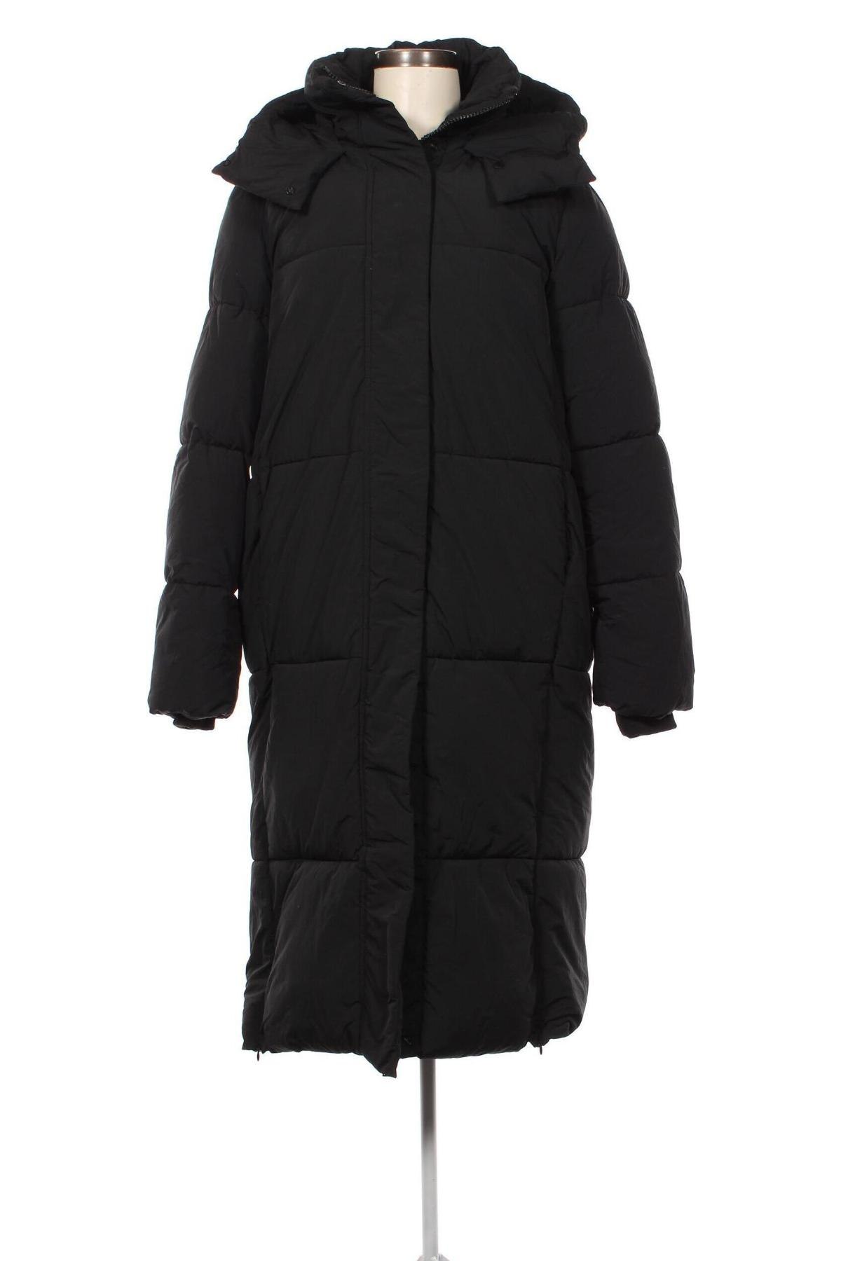 Γυναικείο μπουφάν Pull&Bear, Μέγεθος L, Χρώμα Μαύρο, Τιμή 31,64 €