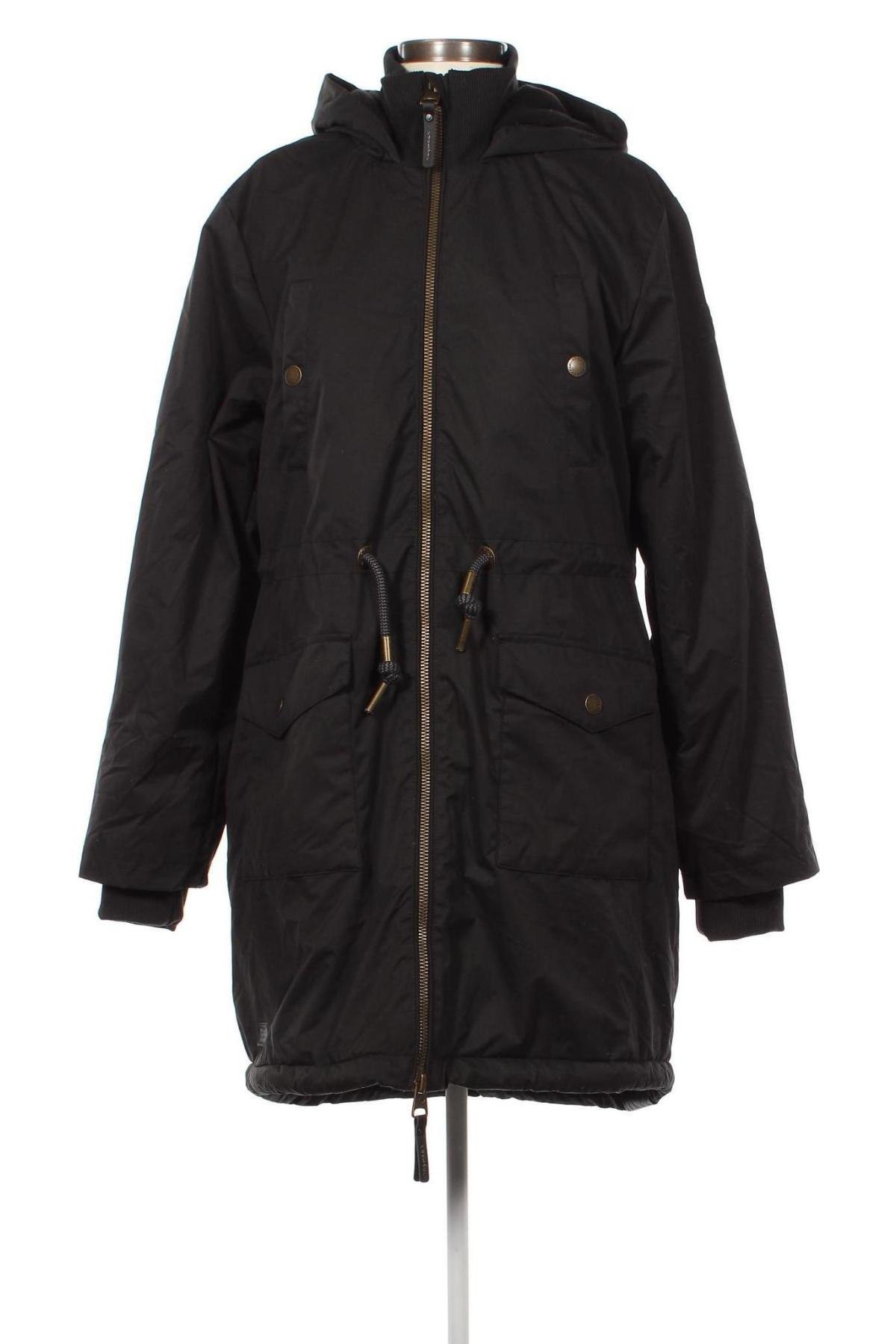 Γυναικείο μπουφάν Ragwear, Μέγεθος XL, Χρώμα Μαύρο, Τιμή 50,54 €