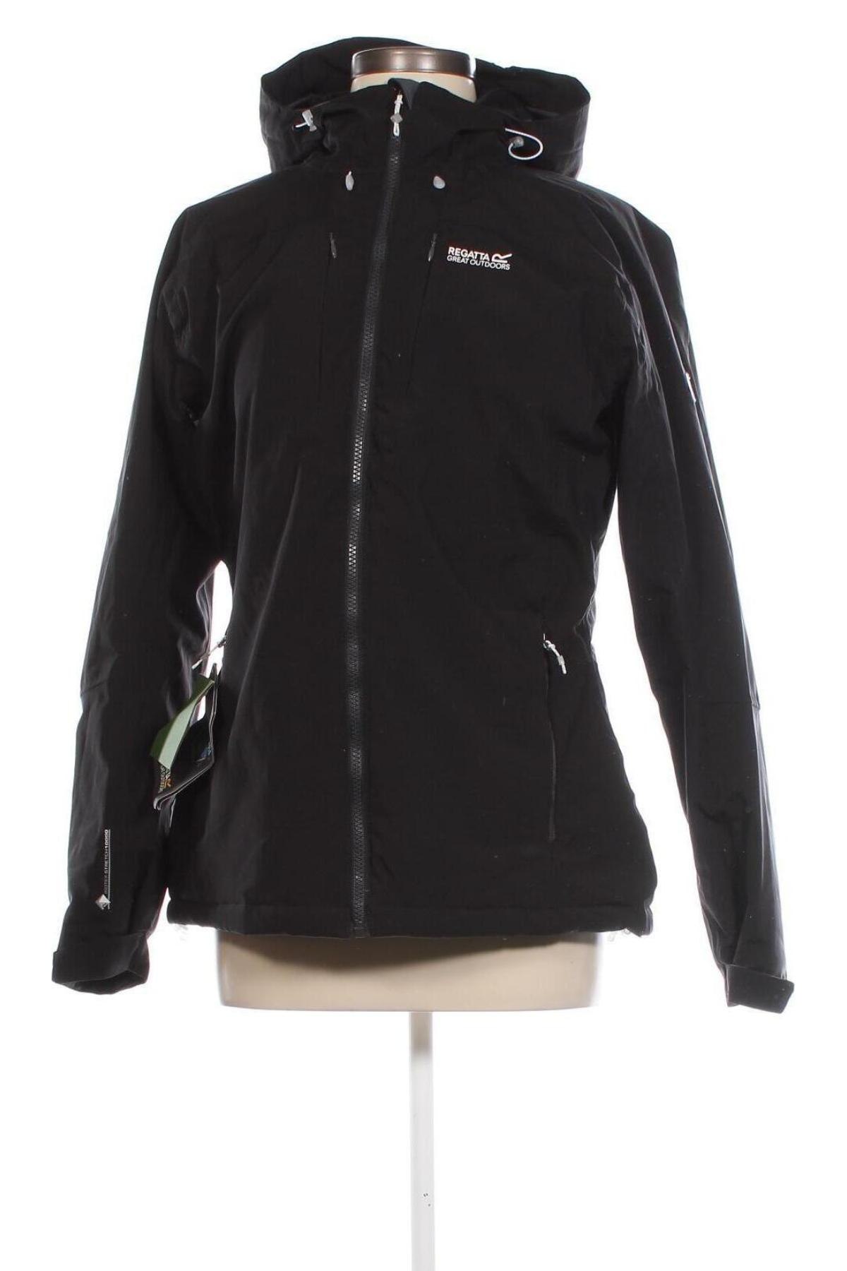 Γυναικείο μπουφάν Regatta, Μέγεθος M, Χρώμα Μαύρο, Τιμή 31,14 €
