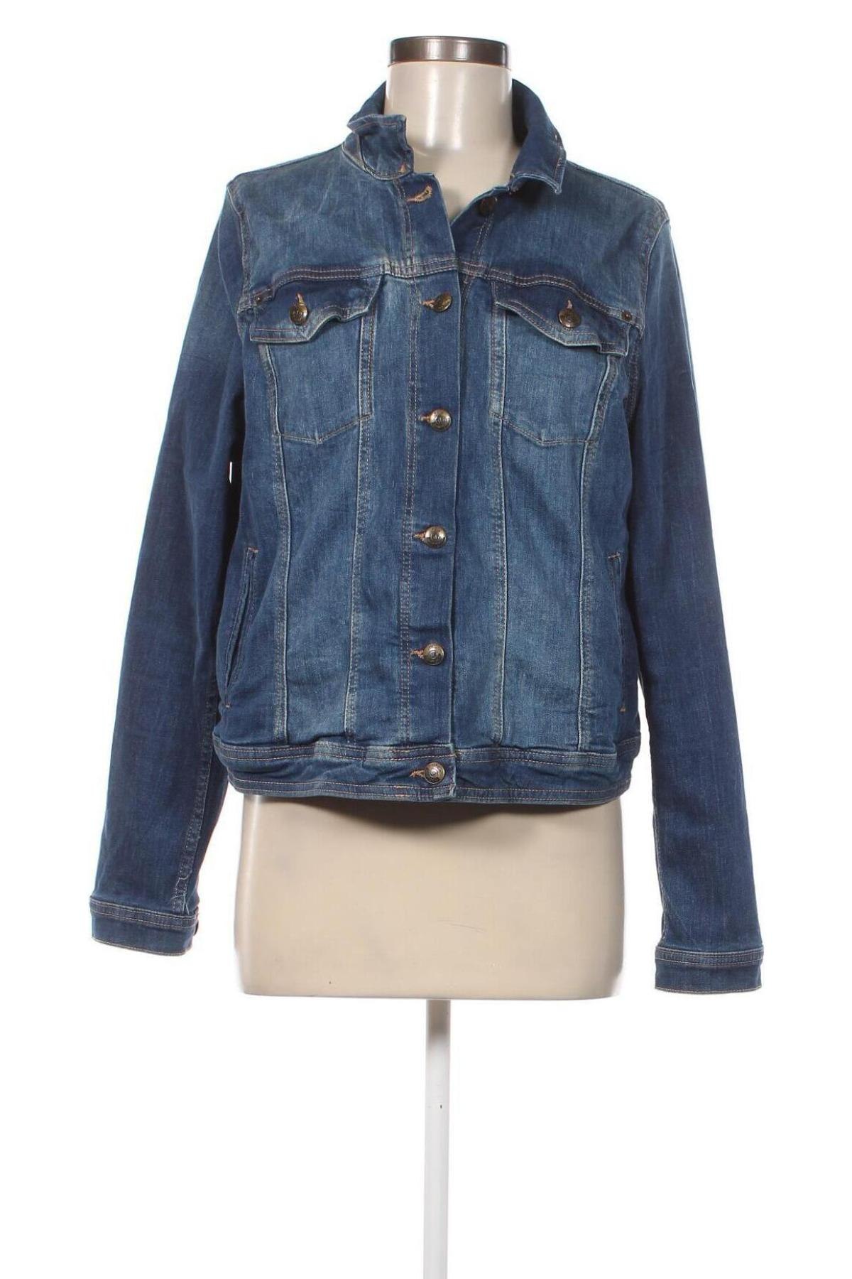 Γυναικείο μπουφάν S.Oliver, Μέγεθος XL, Χρώμα Μπλέ, Τιμή 16,33 €
