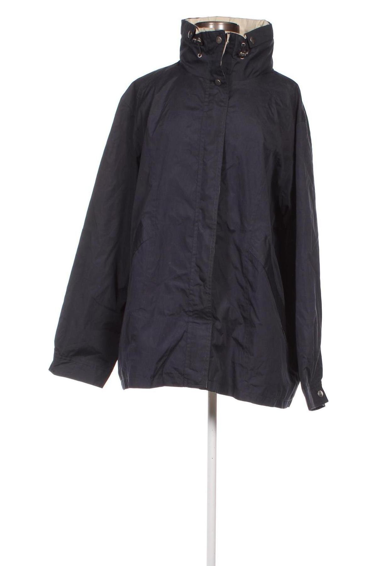 Damenjacke Sherpa, Größe 3XL, Farbe Blau, Preis 24,50 €