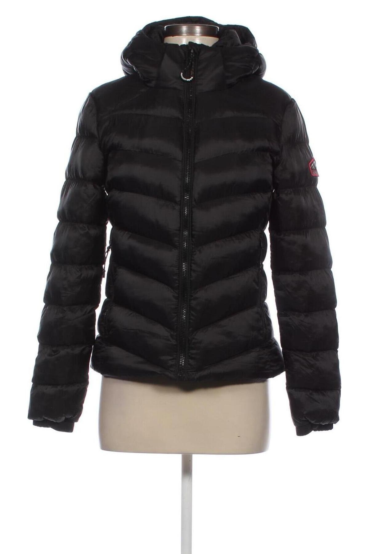 Γυναικείο μπουφάν Superdry, Μέγεθος M, Χρώμα Μαύρο, Τιμή 76,50 €