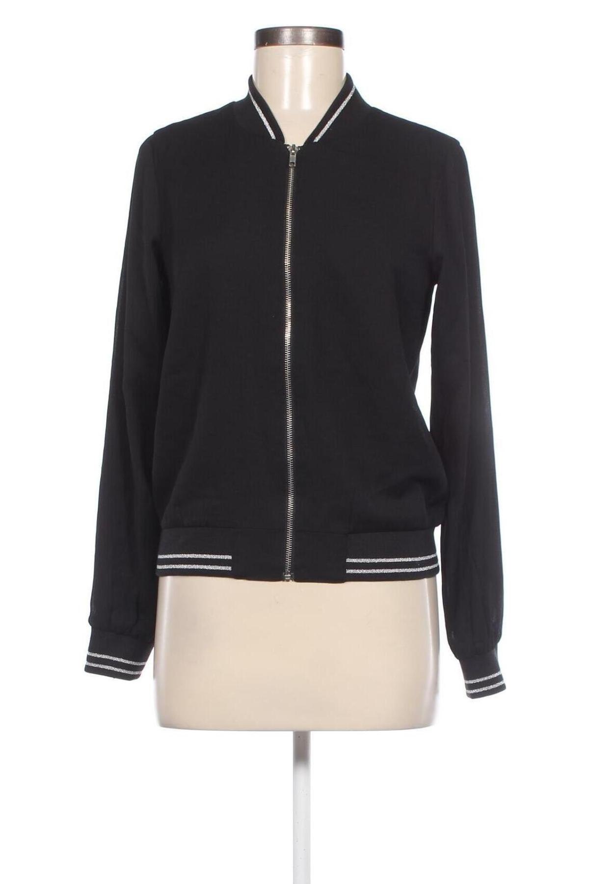Γυναικείο μπουφάν Tom Tailor, Μέγεθος XS, Χρώμα Μαύρο, Τιμή 18,93 €