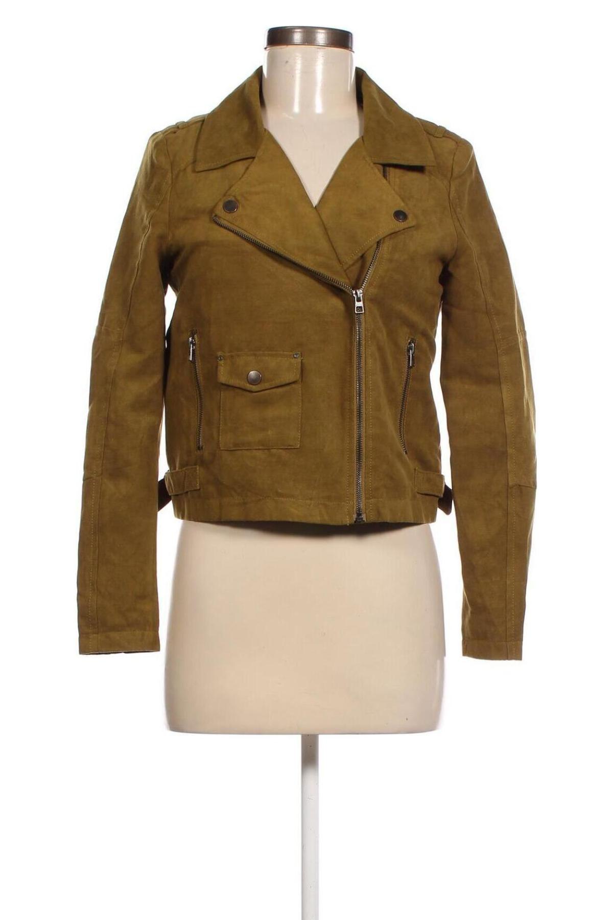Γυναικείο μπουφάν Tom Tailor, Μέγεθος XS, Χρώμα Πράσινο, Τιμή 18,93 €