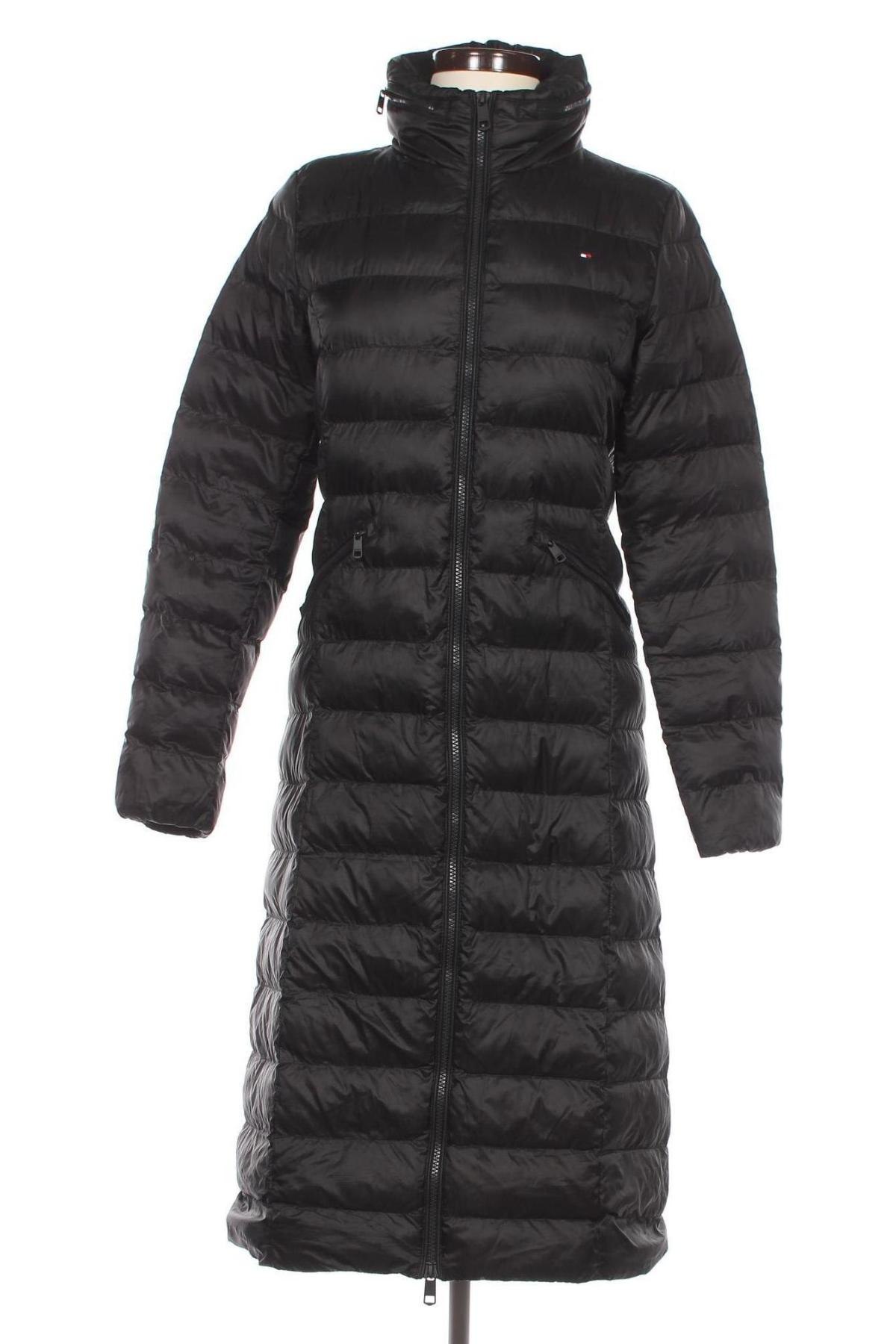 Γυναικείο μπουφάν Tommy Hilfiger, Μέγεθος XS, Χρώμα Μαύρο, Τιμή 131,01 €