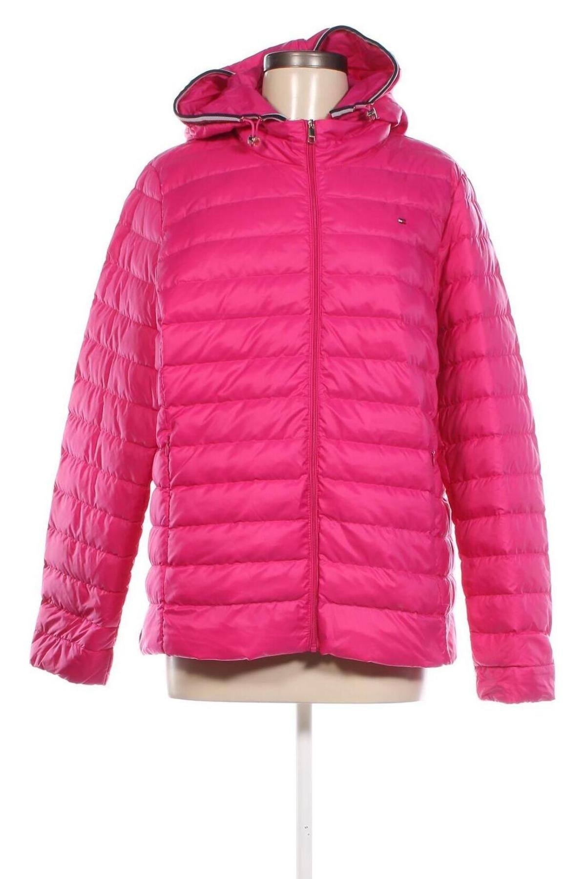 Γυναικείο μπουφάν Tommy Hilfiger, Μέγεθος XXL, Χρώμα Ρόζ , Τιμή 88,45 €