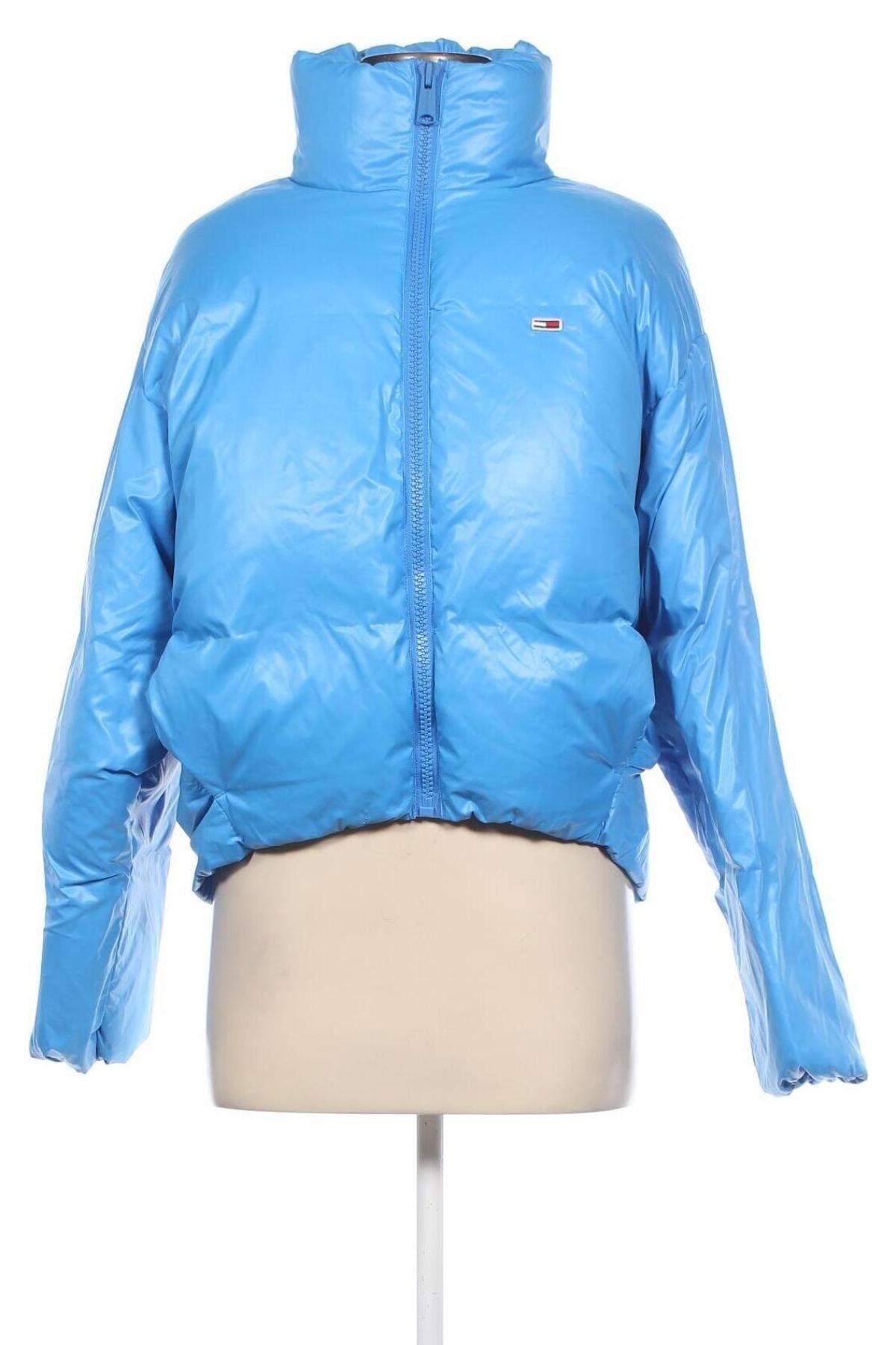 Γυναικείο μπουφάν Tommy Hilfiger, Μέγεθος XS, Χρώμα Μπλέ, Τιμή 124,96 €