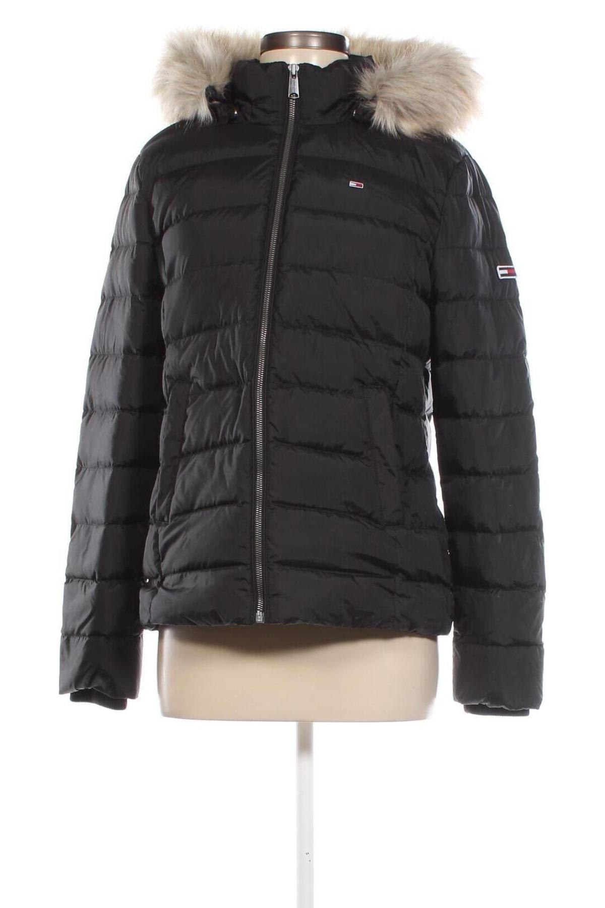 Geacă de femei Tommy Jeans, Mărime L, Culoare Negru, Preț 732,17 Lei