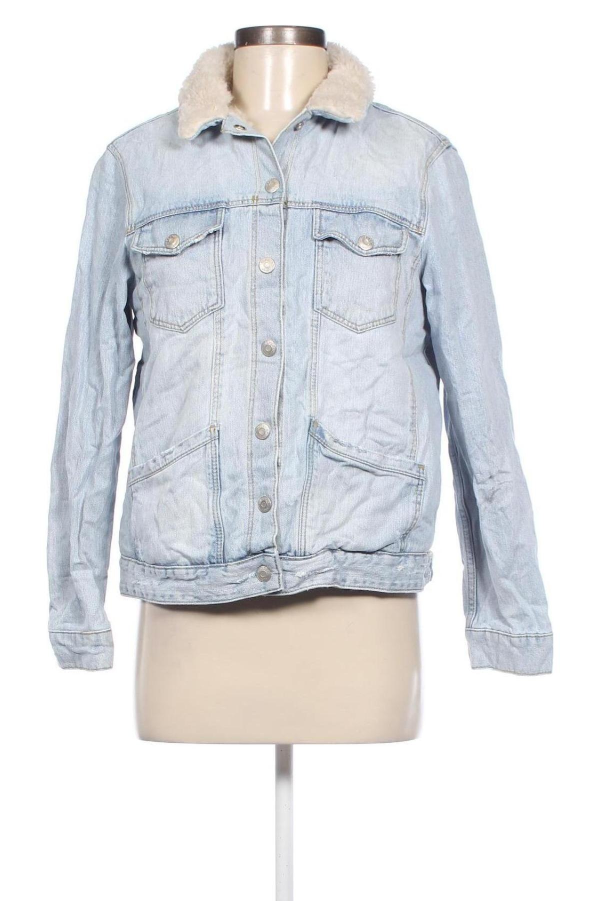 Damenjacke Topshop, Größe M, Farbe Blau, Preis 29,75 €