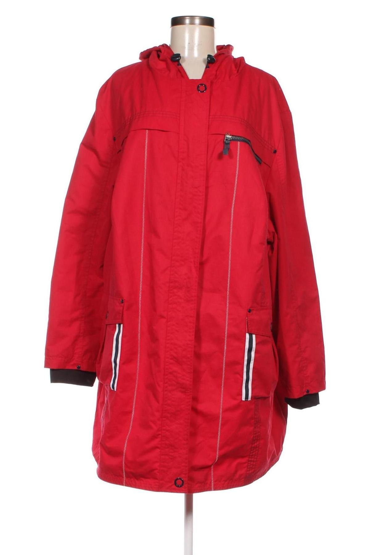 Damenjacke Ulla Popken, Größe 4XL, Farbe Rot, Preis € 34,78