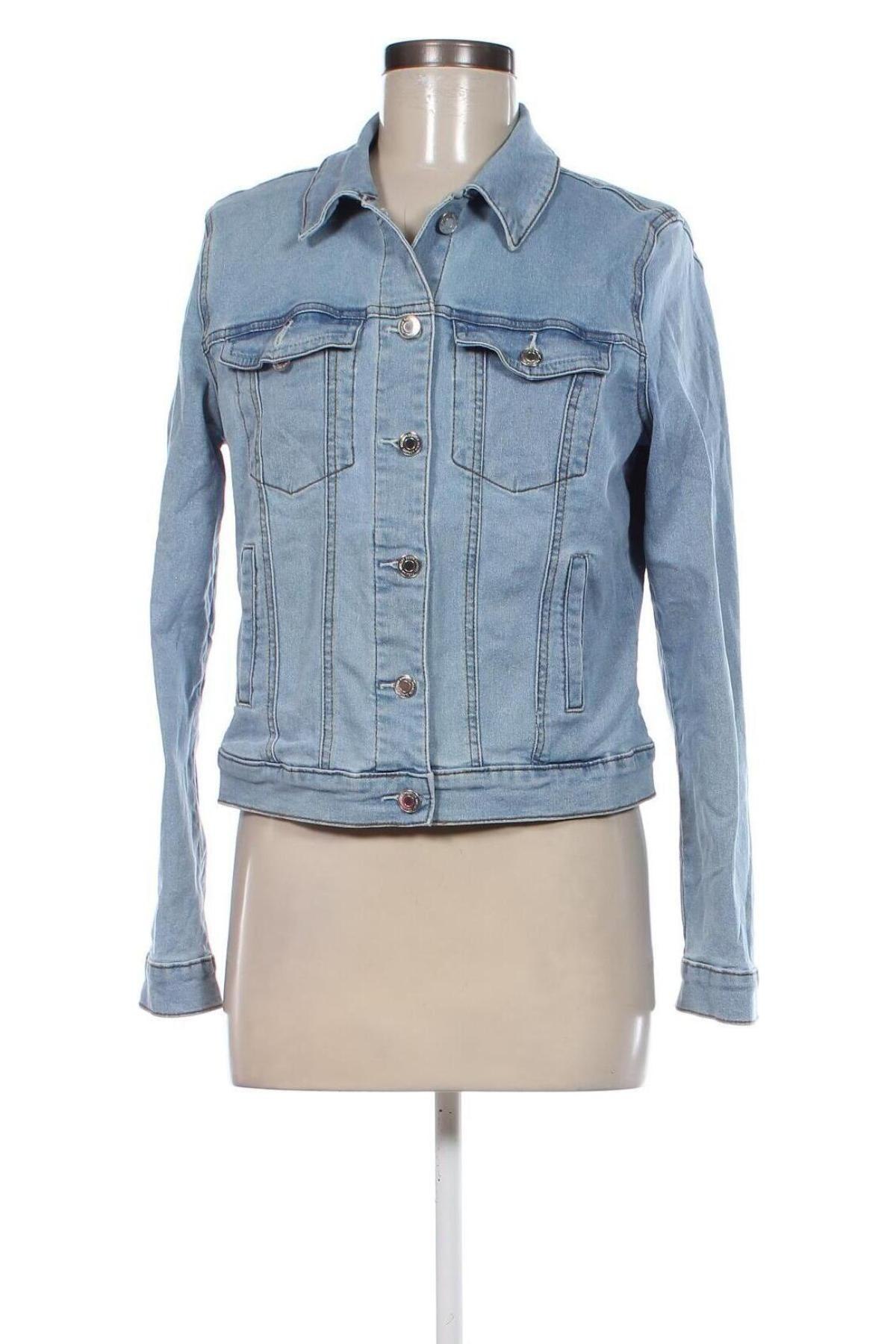 Γυναικείο μπουφάν Vero Moda, Μέγεθος L, Χρώμα Μπλέ, Τιμή 10,52 €