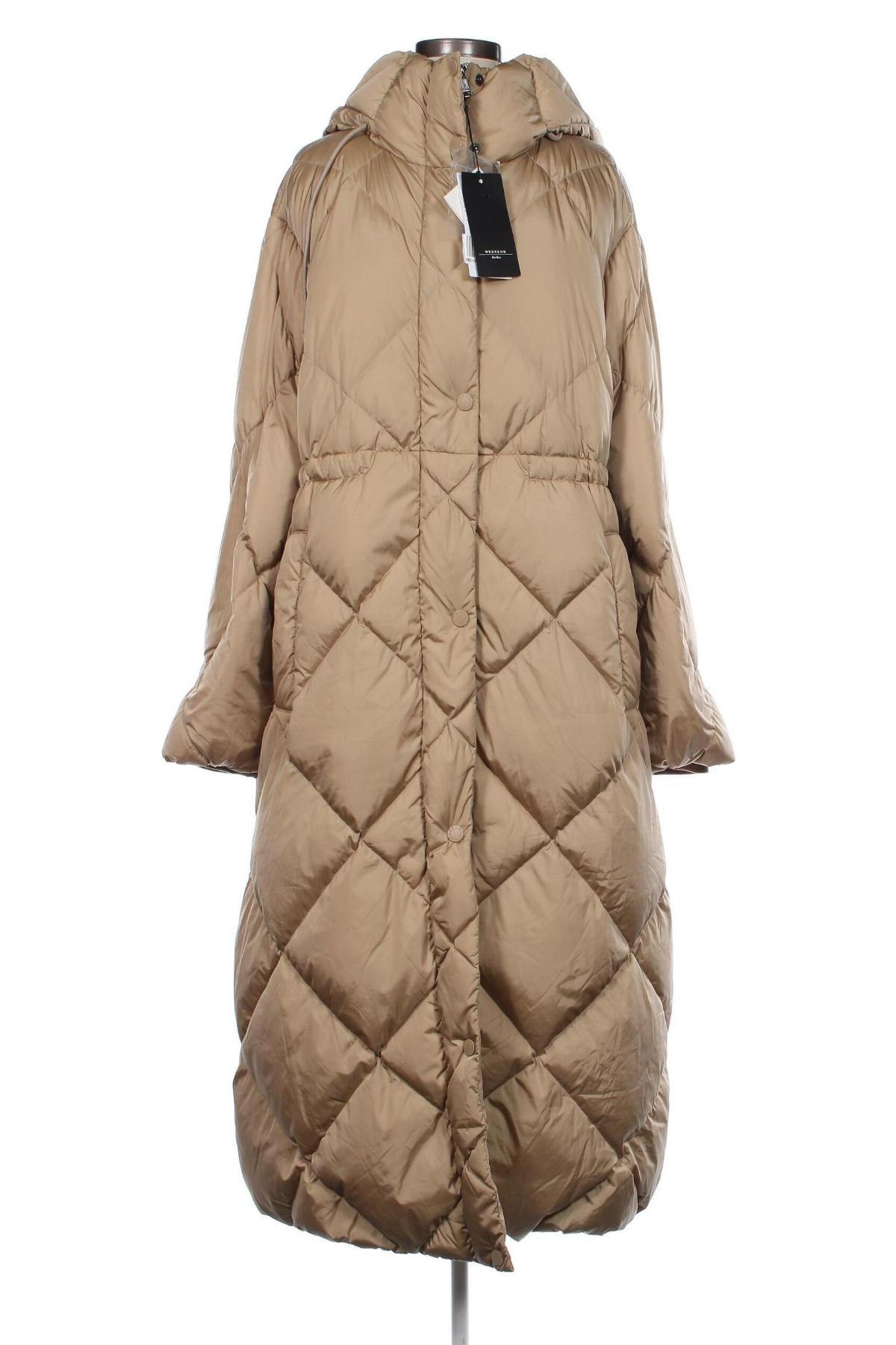 Γυναικείο μπουφάν Weekend Max Mara, Μέγεθος XL, Χρώμα  Μπέζ, Τιμή 601,83 €