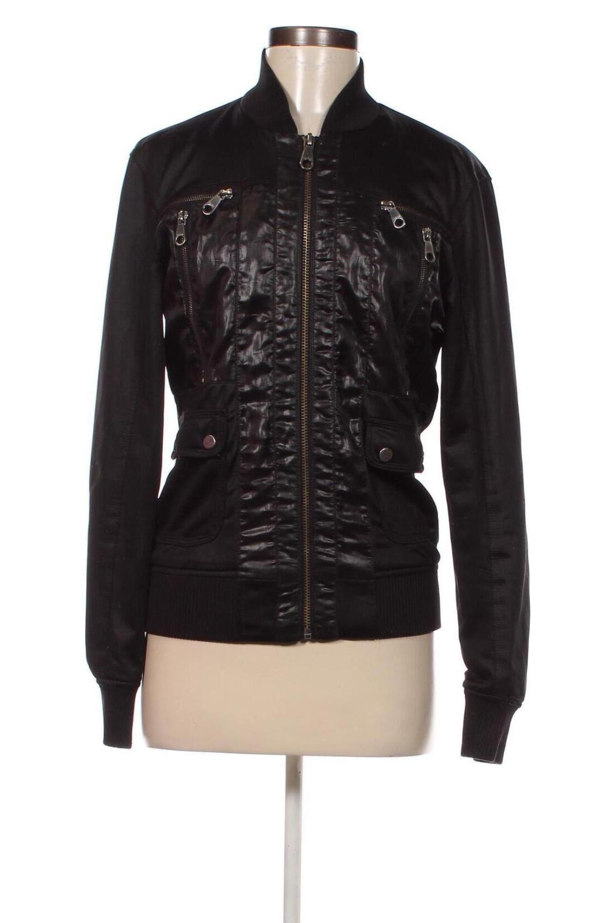 Γυναικείο μπουφάν Zara, Μέγεθος S, Χρώμα Μαύρο, Τιμή 7,13 €