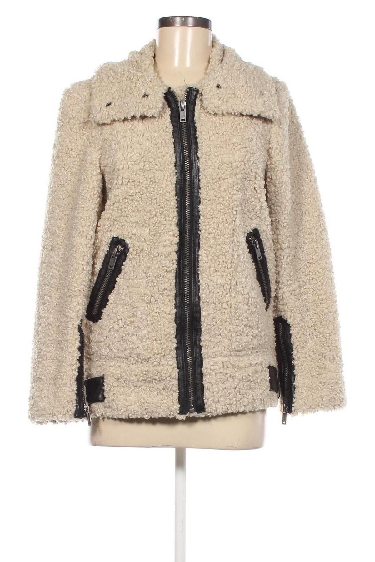 Damenjacke Zara, Größe M, Farbe Beige, Preis 28,53 €