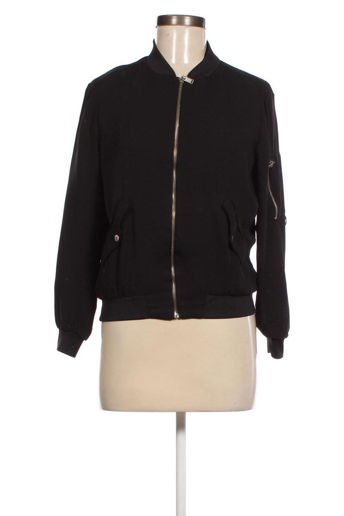 Damenjacke Zara, Größe XS, Farbe Schwarz, Preis 15,03 €