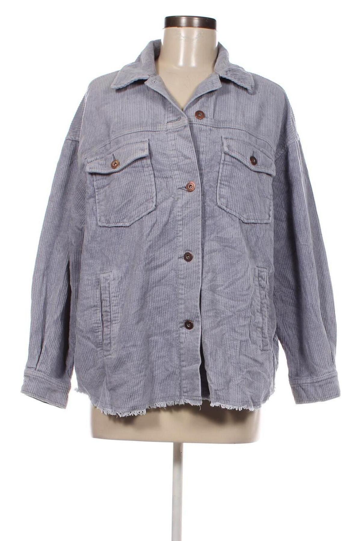 Γυναικείο μπουφάν Zara, Μέγεθος S, Χρώμα Μπλέ, Τιμή 13,36 €