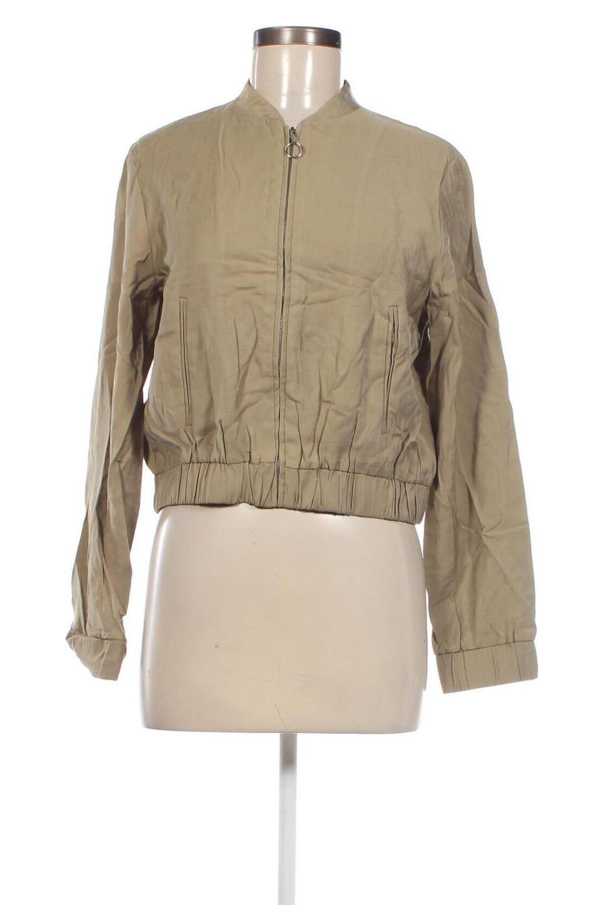 Γυναικείο μπουφάν Zara, Μέγεθος M, Χρώμα Πράσινο, Τιμή 13,36 €
